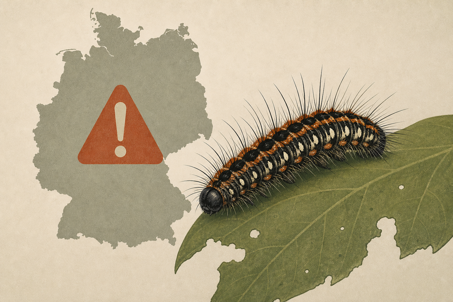 Germany battles aggressive outbreak of poisonous caterpillars