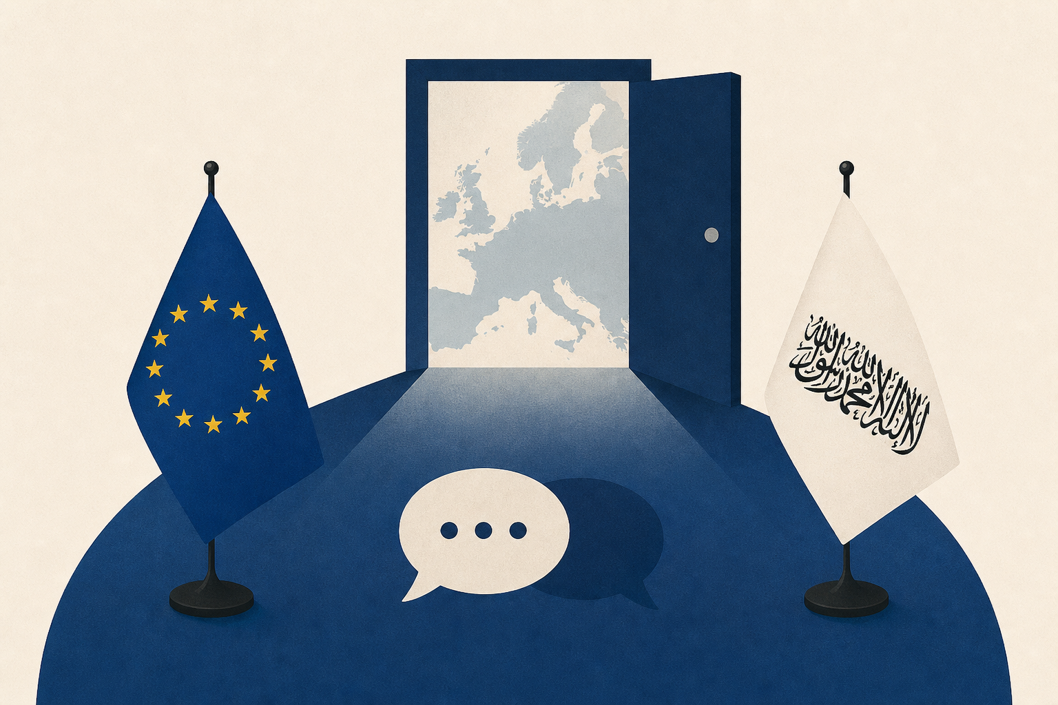 EU hosts Taliban officials for the first time in talks on deportations