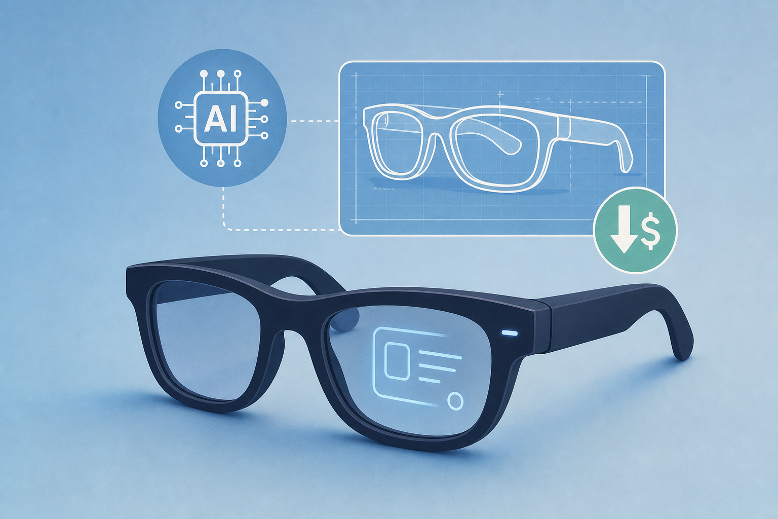 Meta is now designing its own, cheaper AI smart glasses