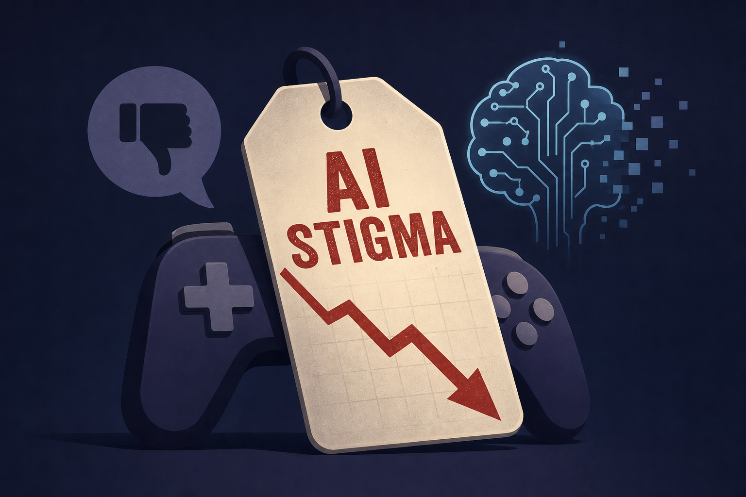"The 'AI Stigma' is real and severely punishes developers": A new study shows how much using AI in games hurts sales, and the numbers are hard to believe