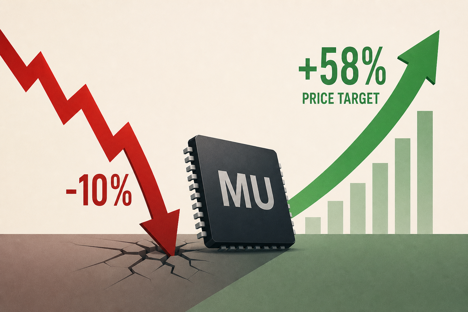 MU Stock Is Down 10% - But BofA Just Raised Its Price Target By 58%