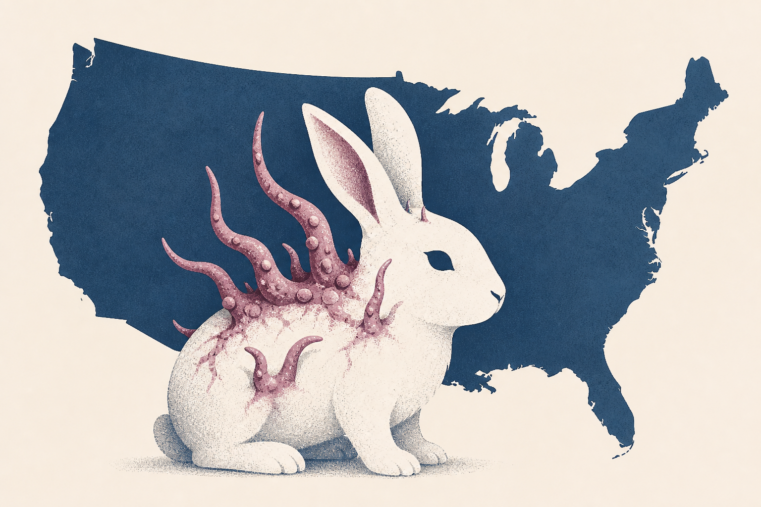 'Frankenstein' Rabbits With Tentacle-Like Growths Are Appearing Across the US
