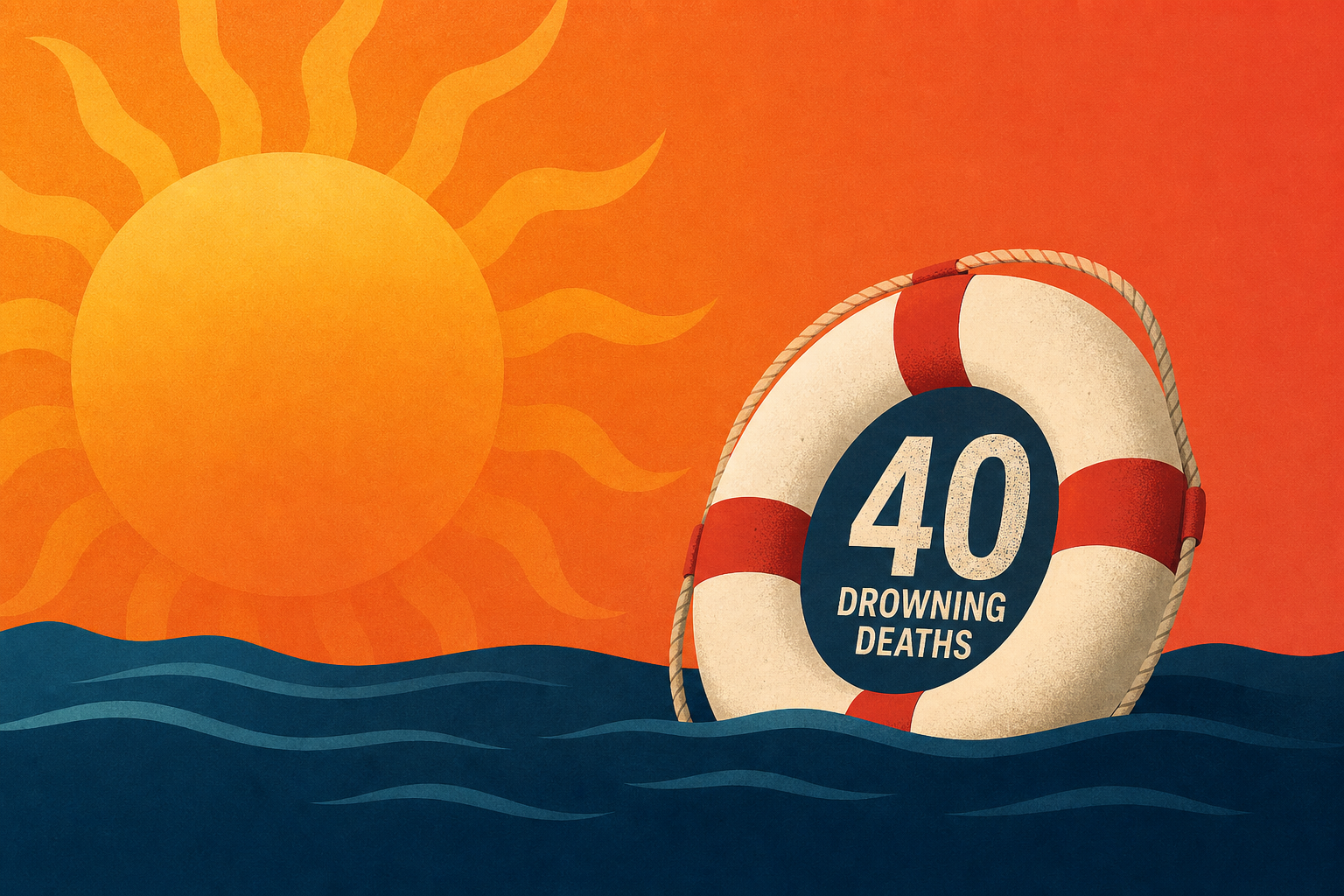 40 drowning deaths reported in France as Europe swelters in heat wave