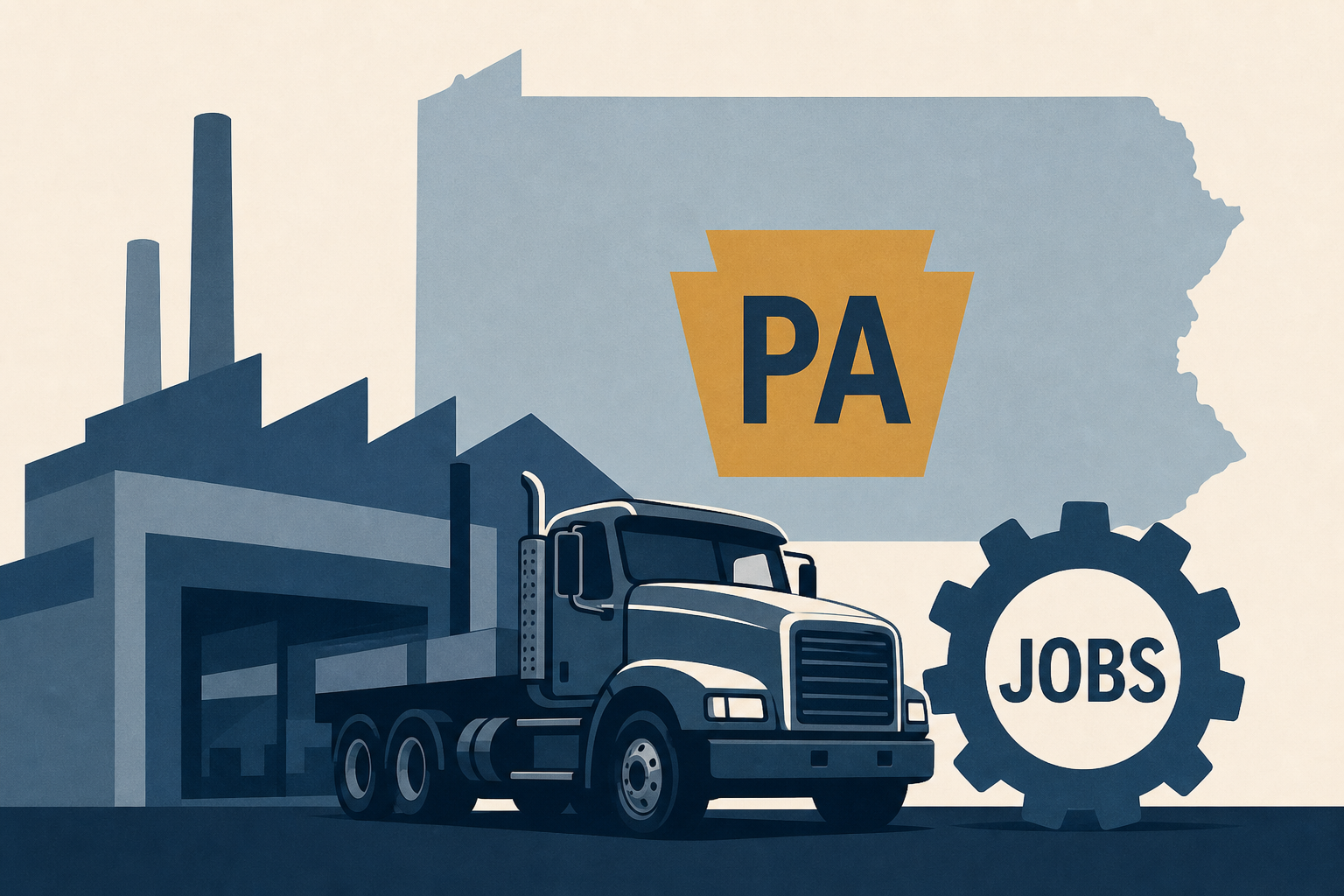 Trump touts Pennsylvania manufacturing jobs during Mack Trucks visit