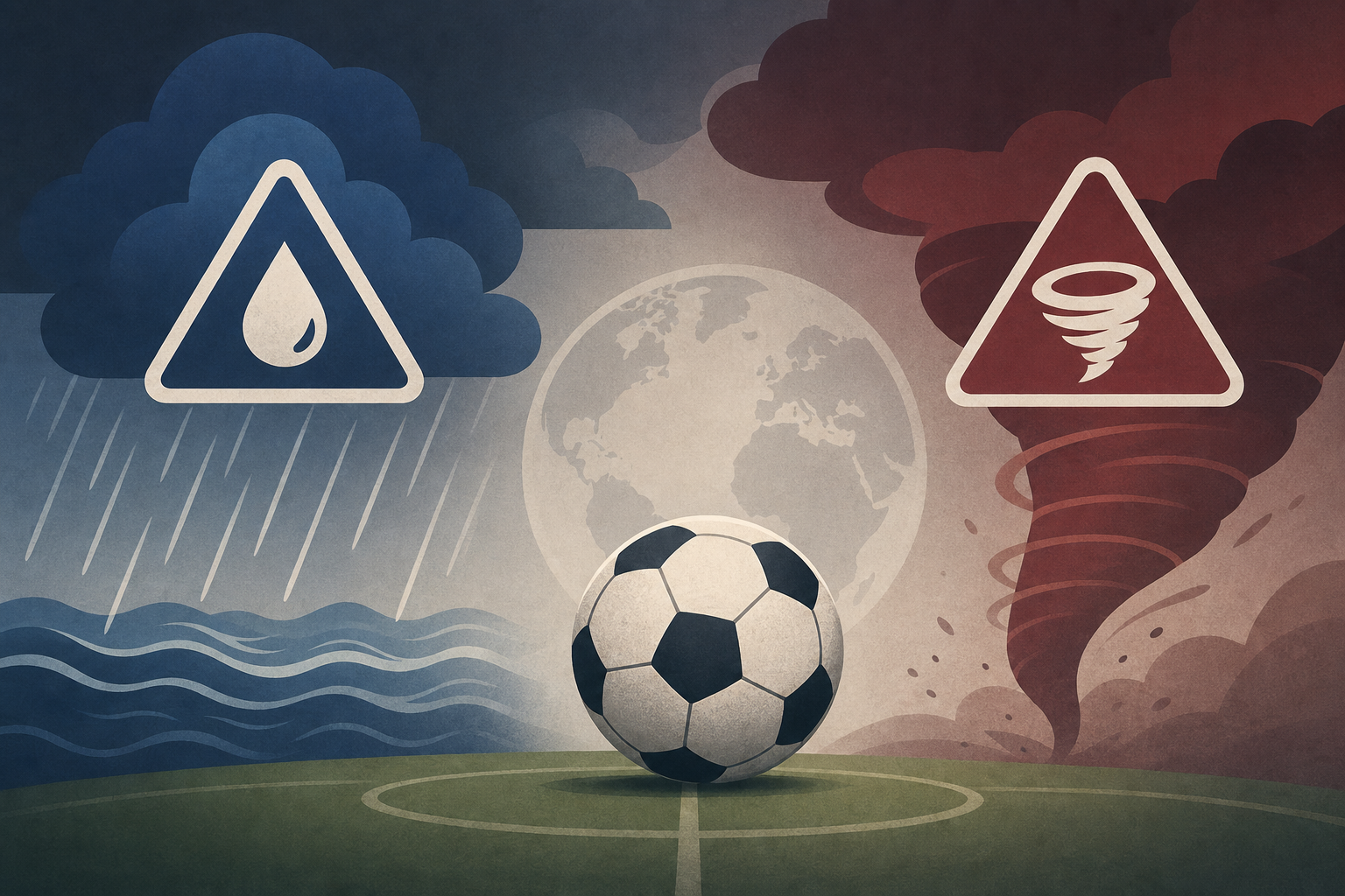 Flood watch, tornado warning for Philly area threaten France-Iraq World Cup game