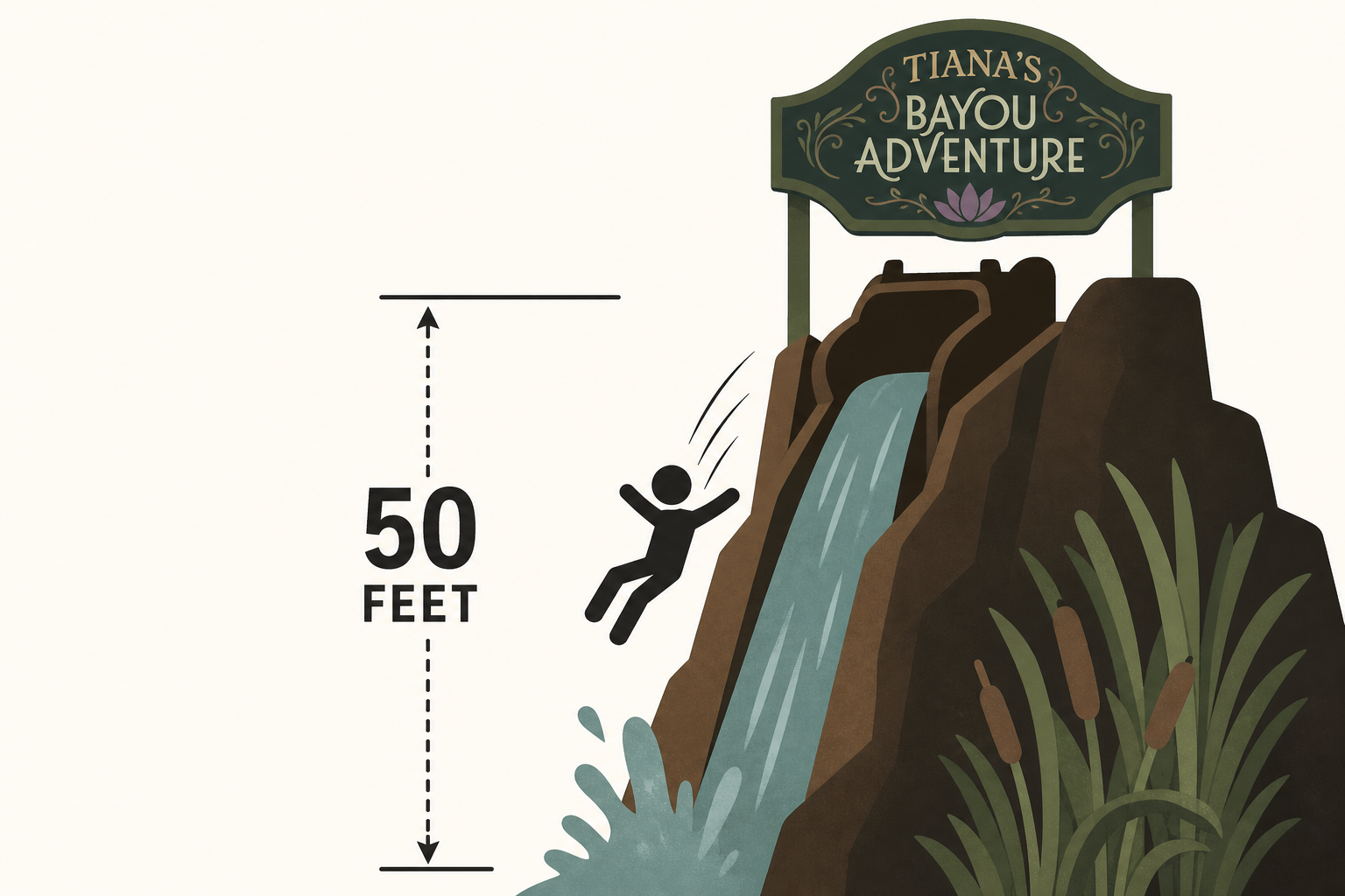 13-year-old climbs out of Disneyland's Tiana's Bayou Adventure ride, slides down 50-foot drop