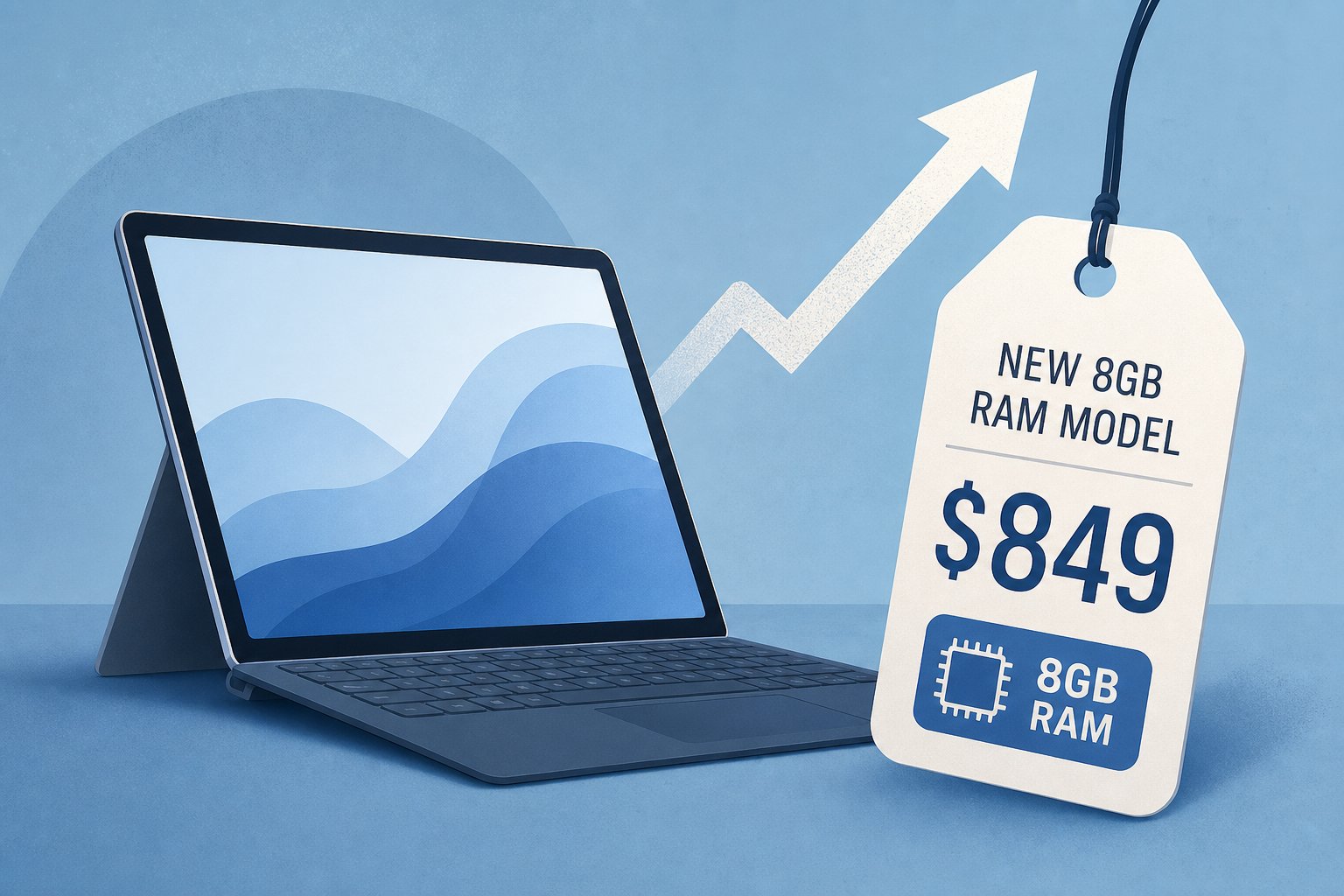 Microsoft knows its new Surface PCs are too expensive: Combats skyrocketing prices with new 8GB RAM models that start at $849