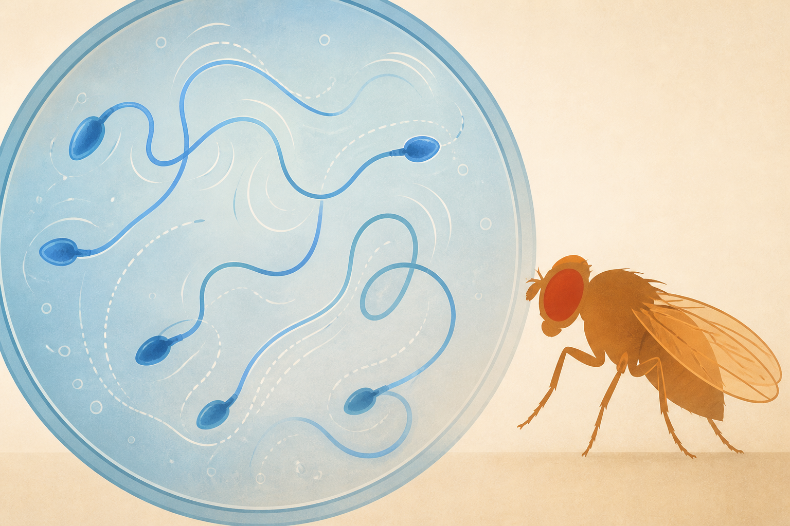 Scientists Describe 'Incredible' Movements of Fruit Fly Sperm