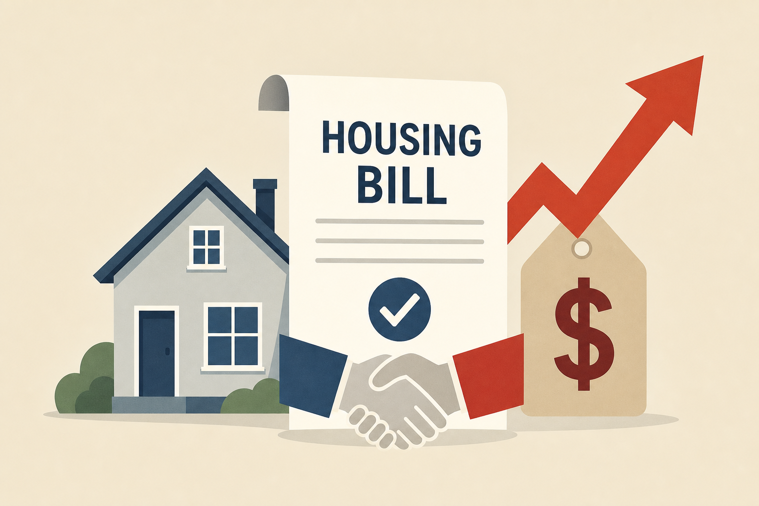 Bipartisan housing bill clears Congress as cost of living surges