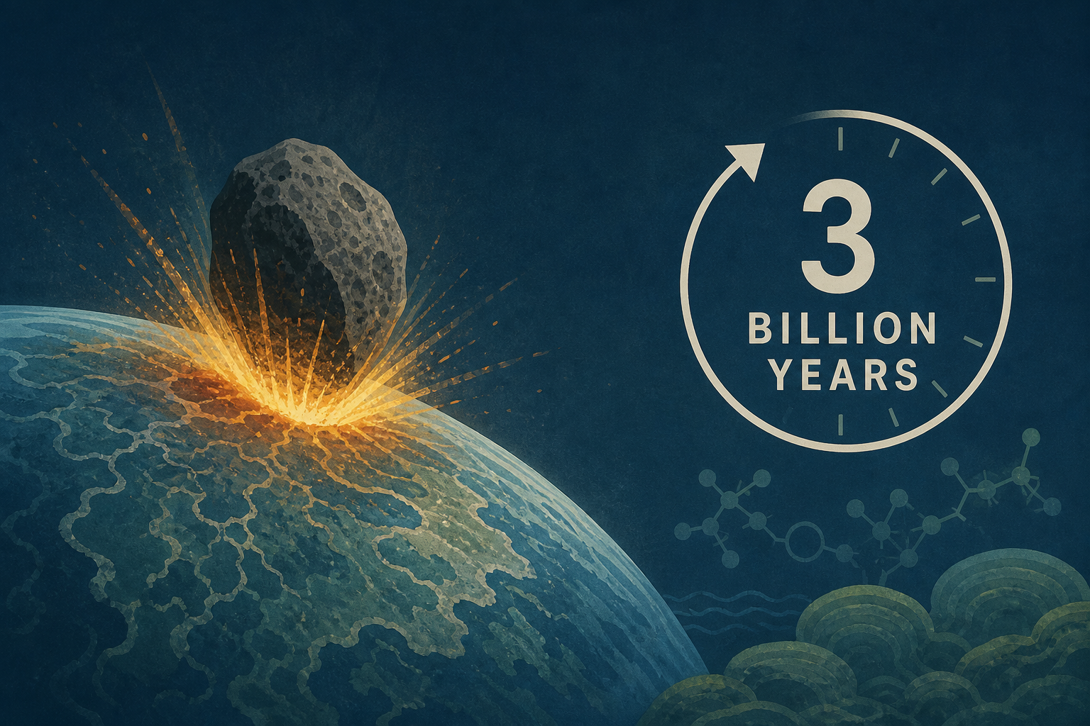 Oldest known asteroid impact on Earth dated to 3 billion years