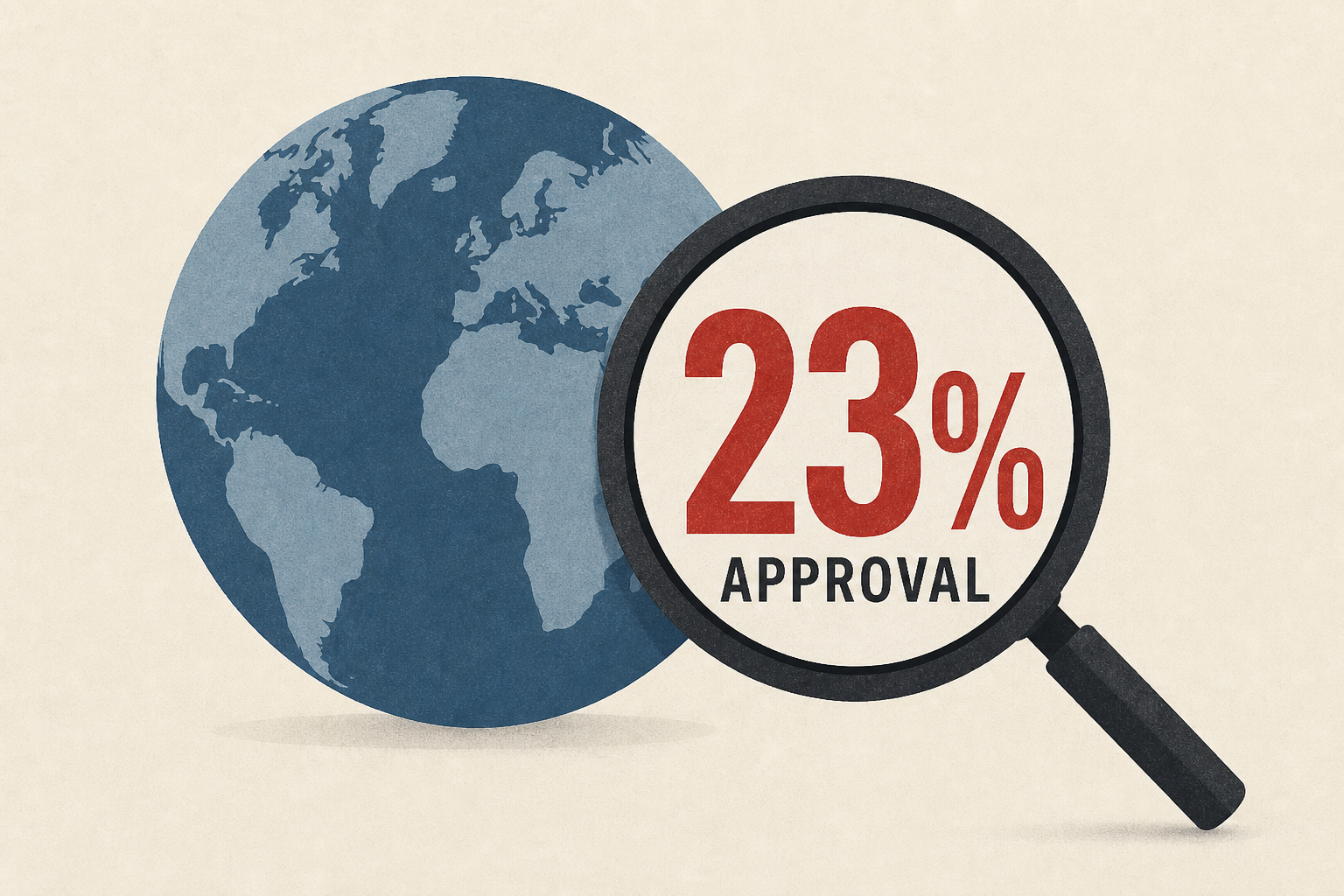 Trump Has a 23% Approval Rating Outside The U.S.