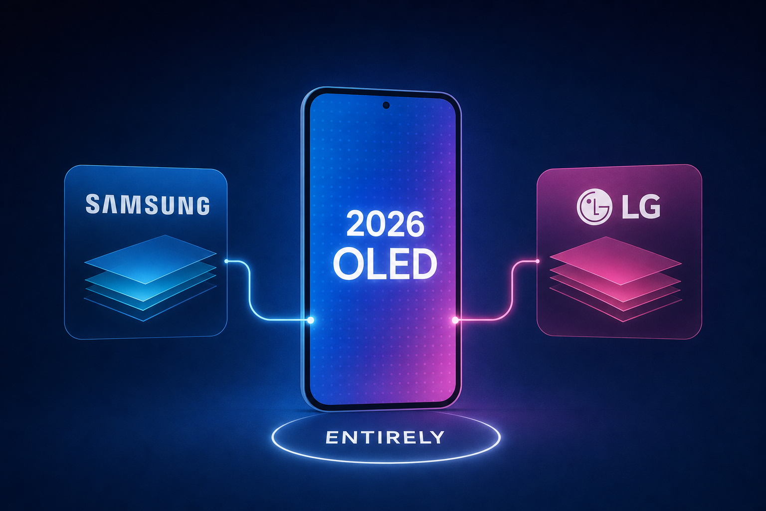 Apple’s 2026 OLED lineup will reportedly rely entirely on Samsung and LG