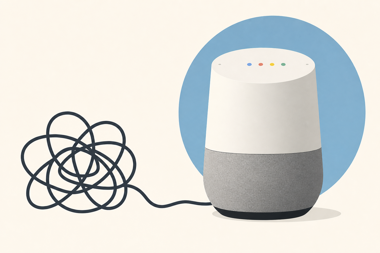 The Google Home Speaker sounds good and looks great - but it’s finicky