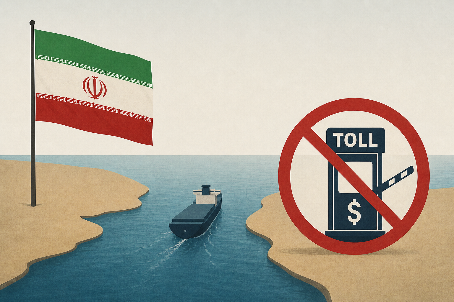 Iran has assured U.S. there won't be tolls on Strait of Hormuz