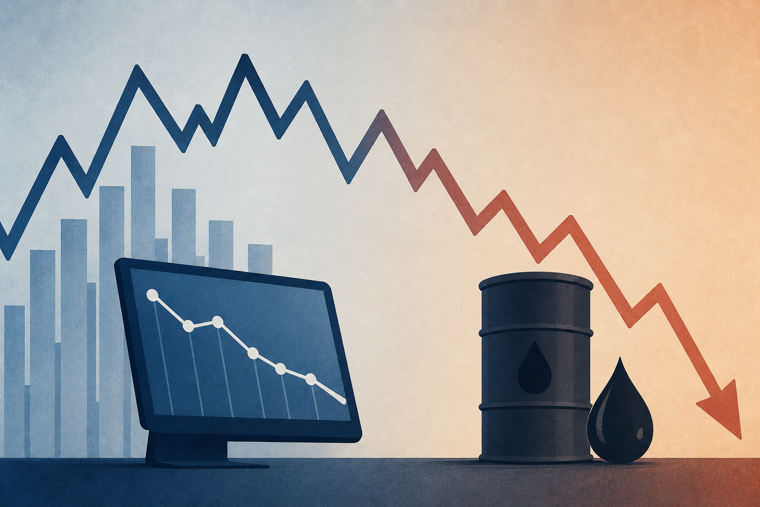 US stocks waver as tech companies slip and oil prices fall