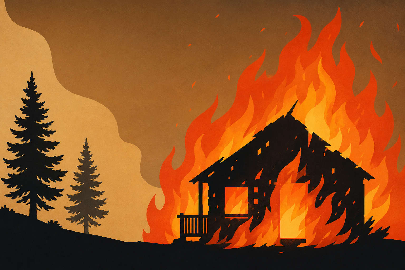 Video shows Cottonwood Fire brutally devour cabin in minutes