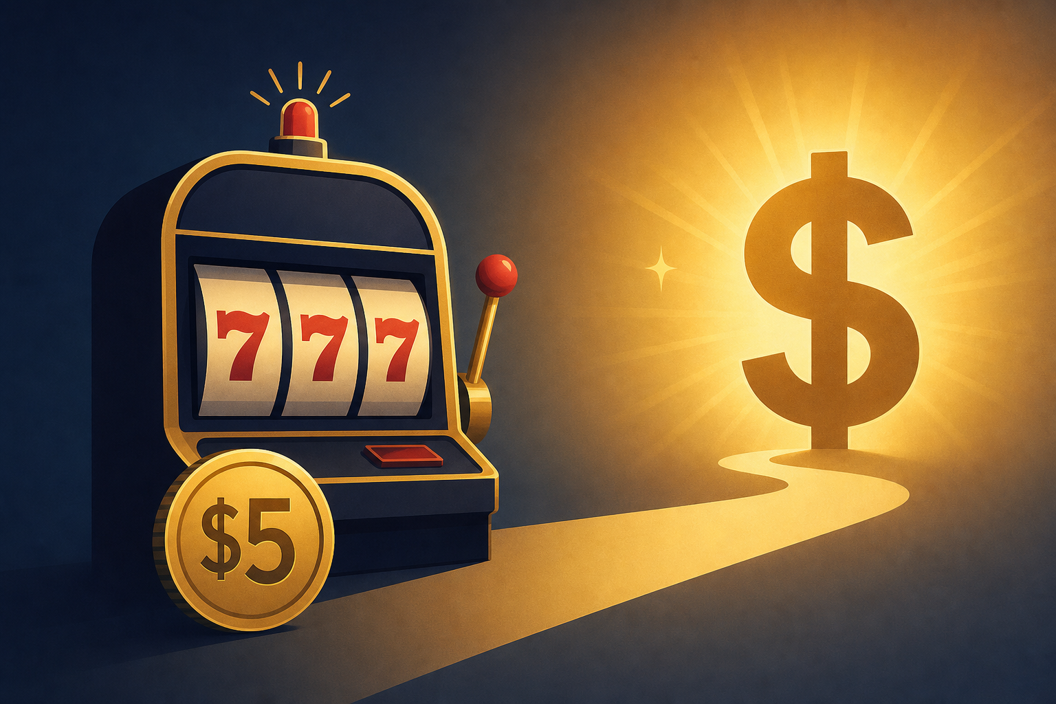 A tourist spent $5 on a Las Vegas slot. Minutes later, everything changed