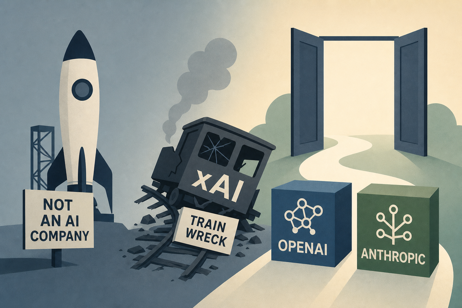 Reid Hoffman: SpaceX ‘isn’t an AI company,’ xAI is a ‘train wreck’-and there’s room for OpenAI, Anthropic