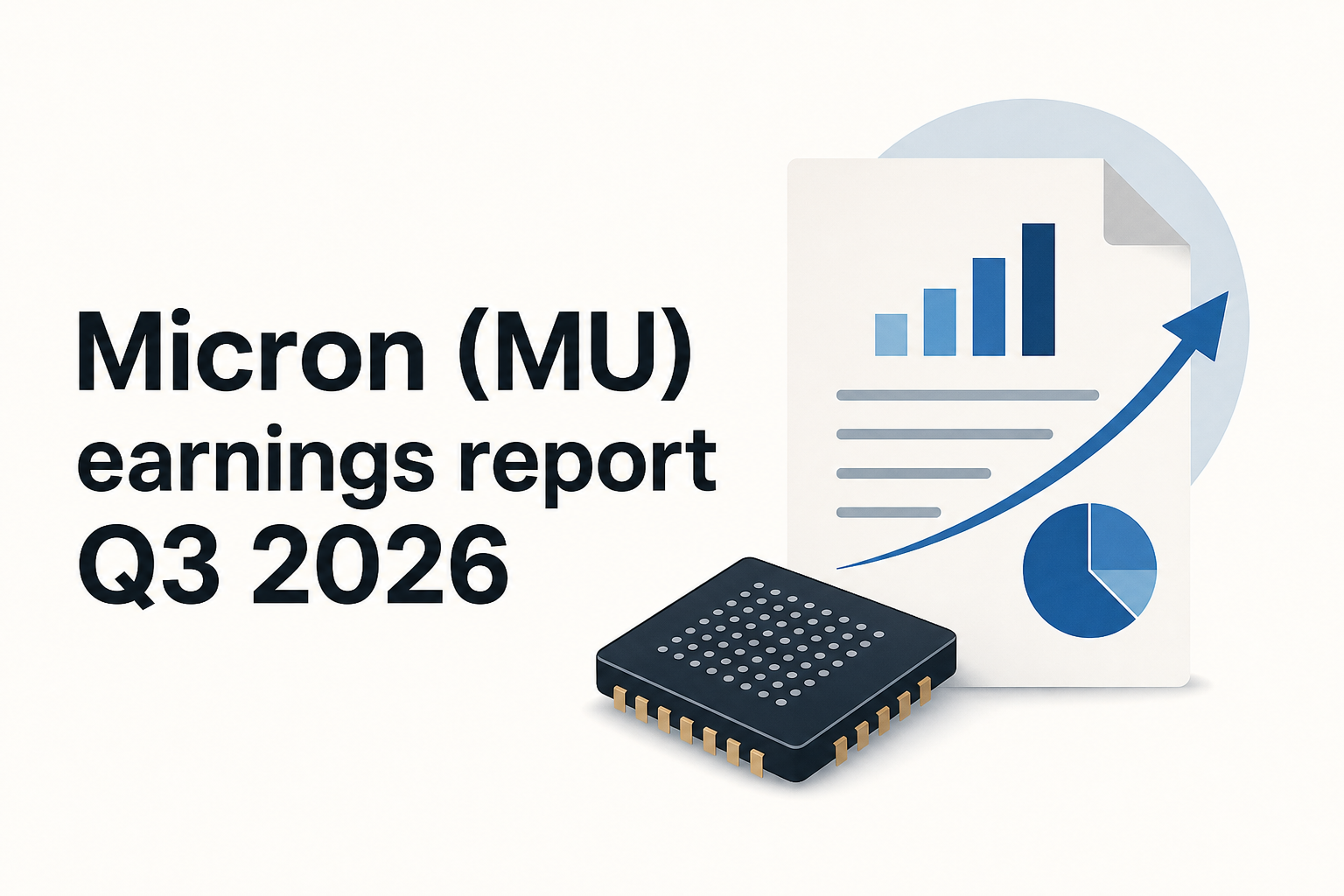 Micron (MU) earnings report Q3 2026