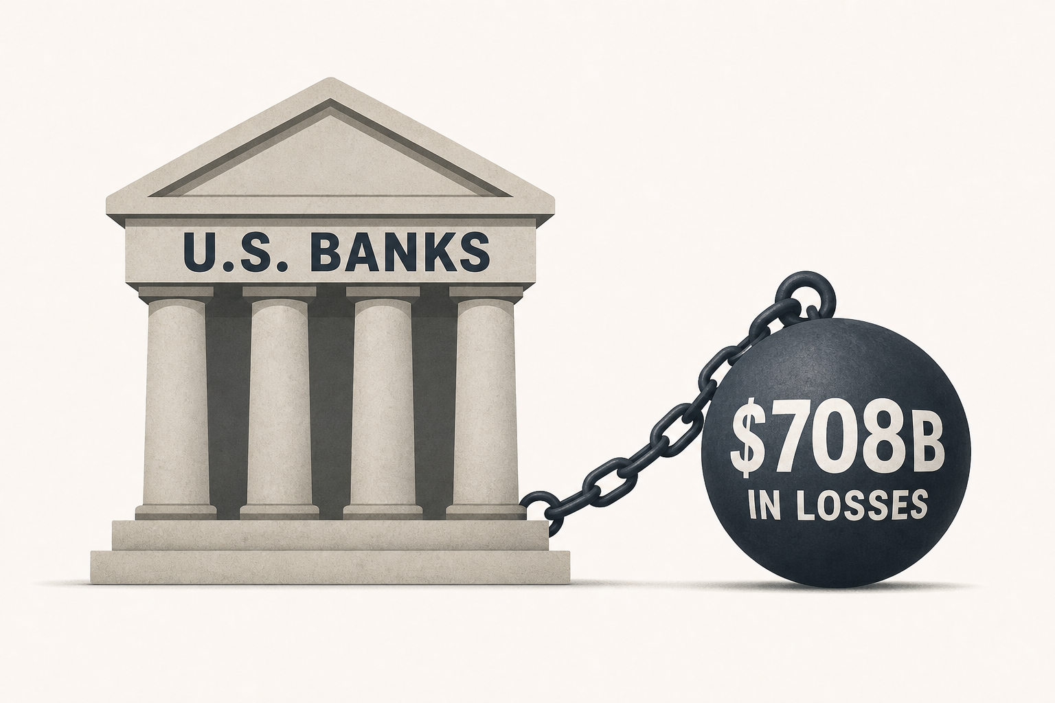 U.S. banks can withstand $708B in losses