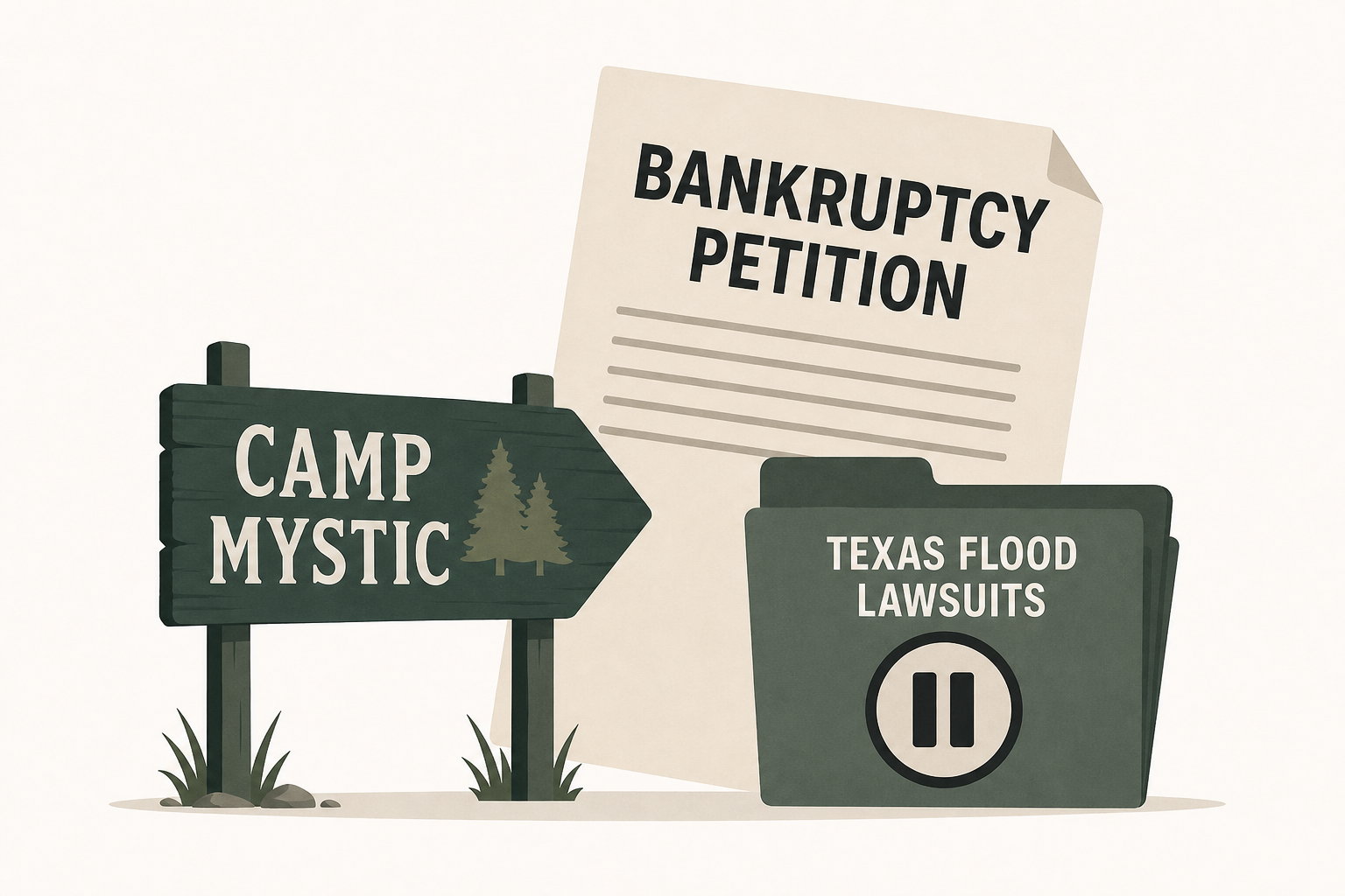 Camp Mystic files for bankruptcy, pausing Texas flood lawsuits