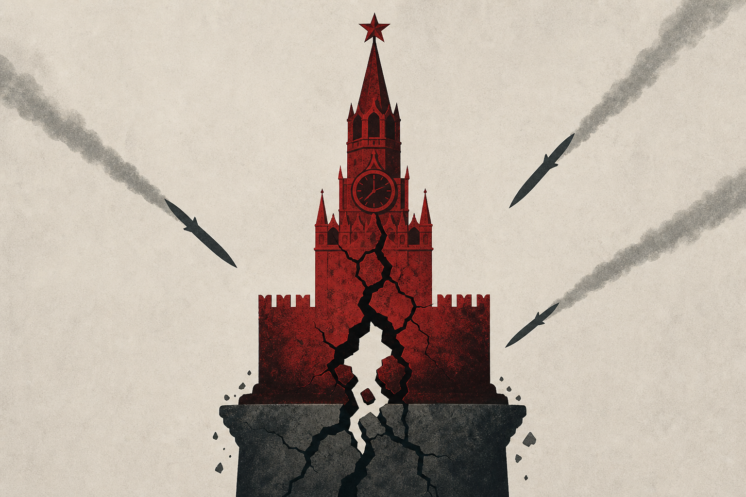 Moscow missile strikes ‘threaten Putin’s grip on power’