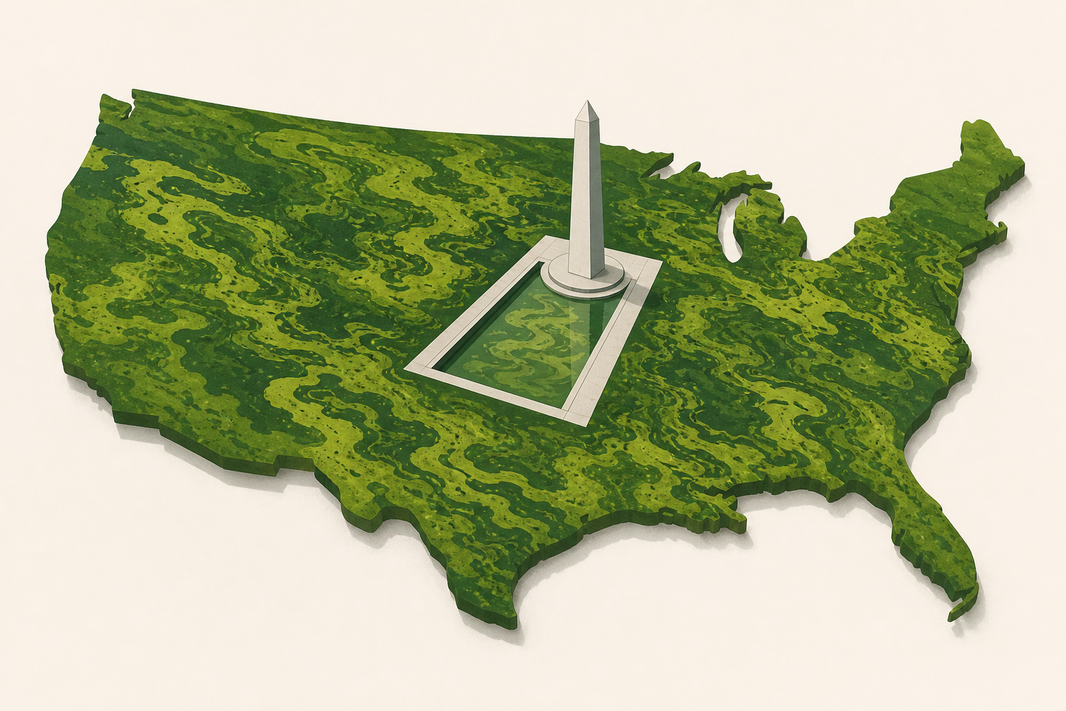 Why Trump’s algae problem is much bigger than the Reflecting Pool