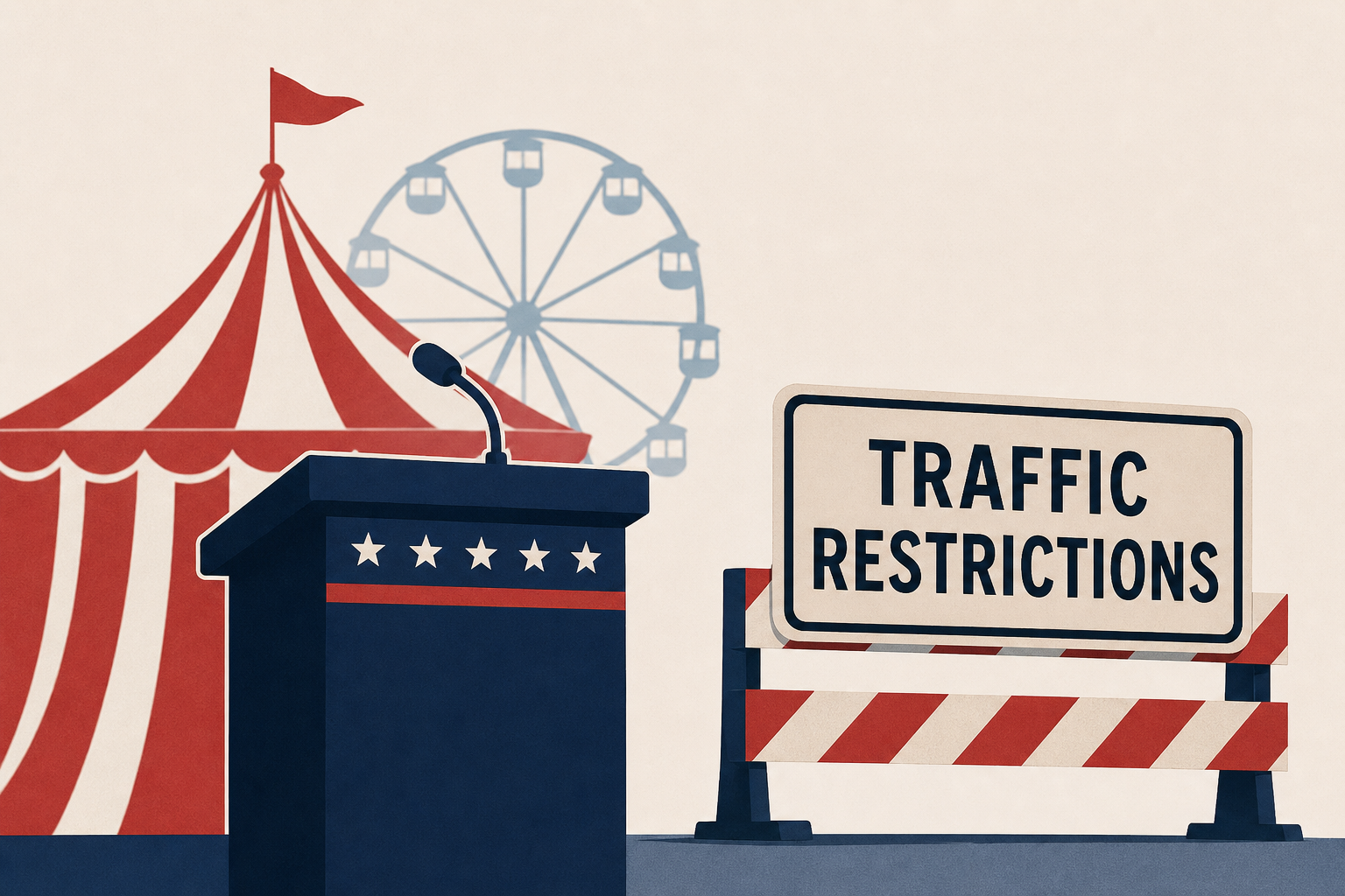 Trump to kick off ‘Great American Fair’ with presidential rally, traffic restrictions