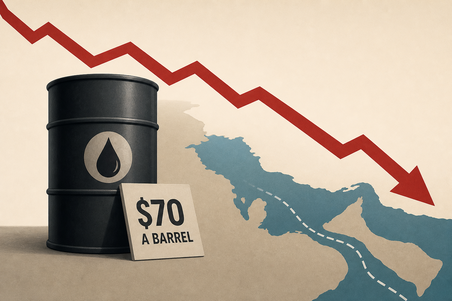 Oil prices drop near $70 a barrel - lowest level since before Iran war - on hopes for Strait of Hormuz plan