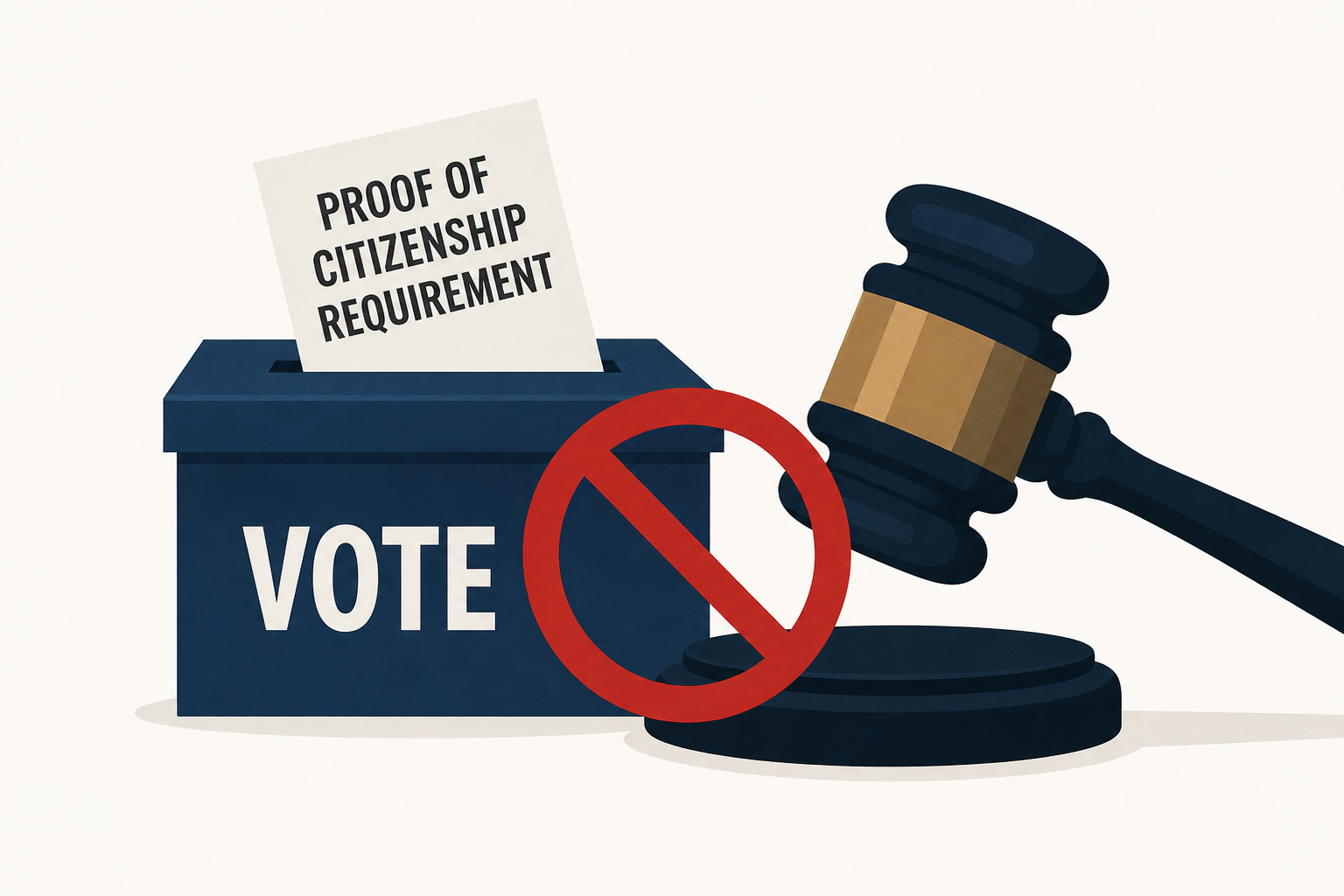 Federal judge bars Trump from implementing proof of citizenship requirement to vote