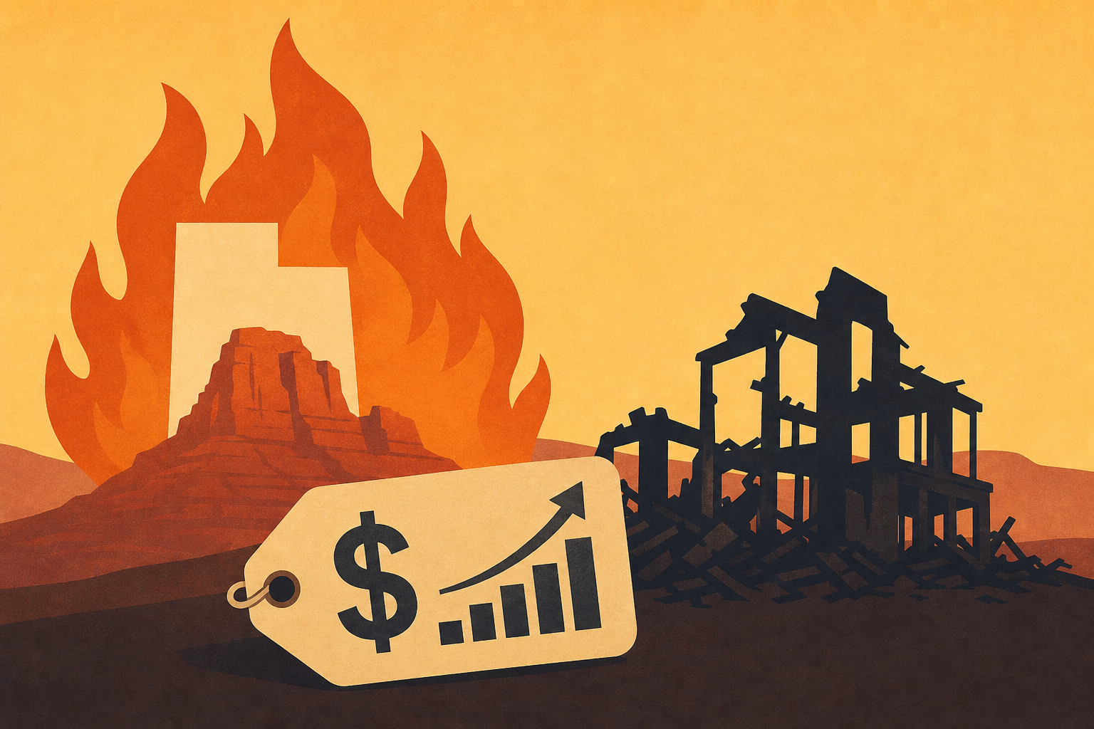 Cottonwood Fire might set cost records after destroying southern Utah resort, Cox says