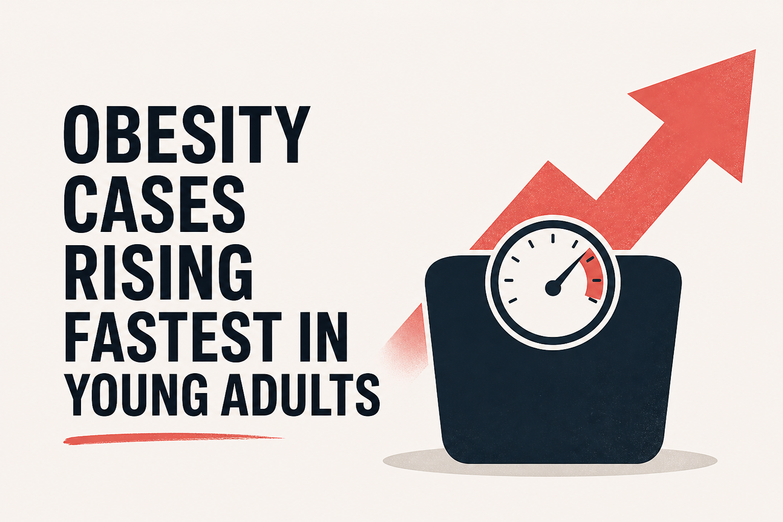 Obesity cases rising fastest in young adults
