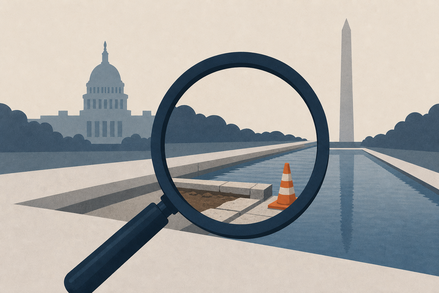Congress calls for investigations on renovations at Reflecting Pool