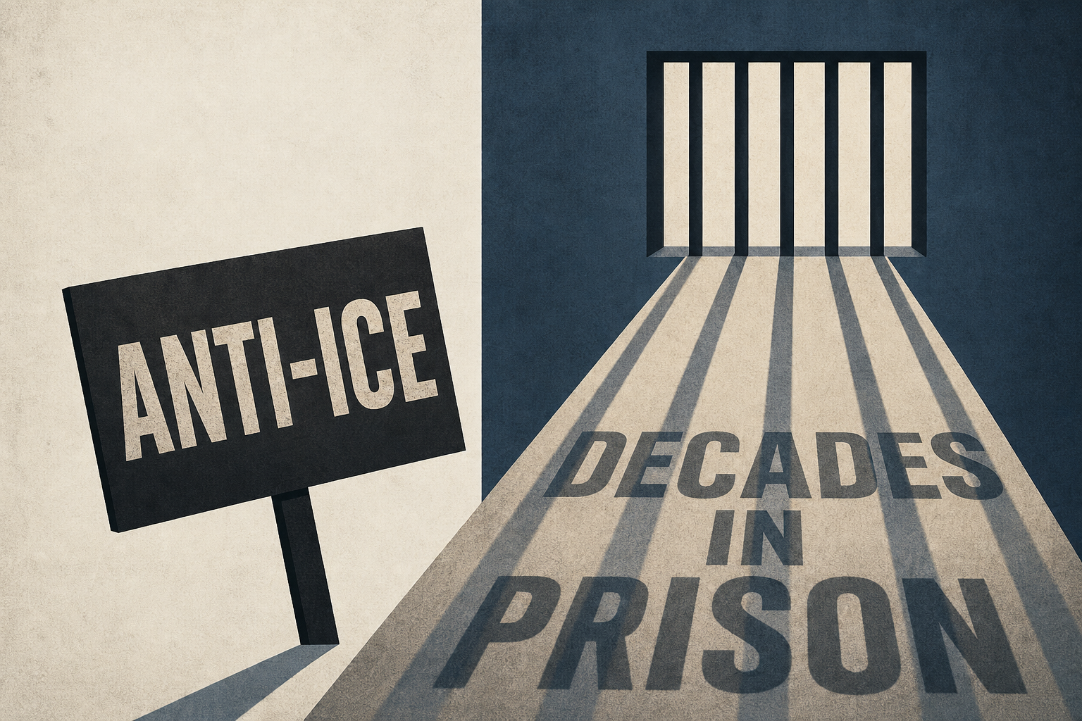 Anti-ICE protesters sentenced to decades in prison in latest crackdown on dissent
