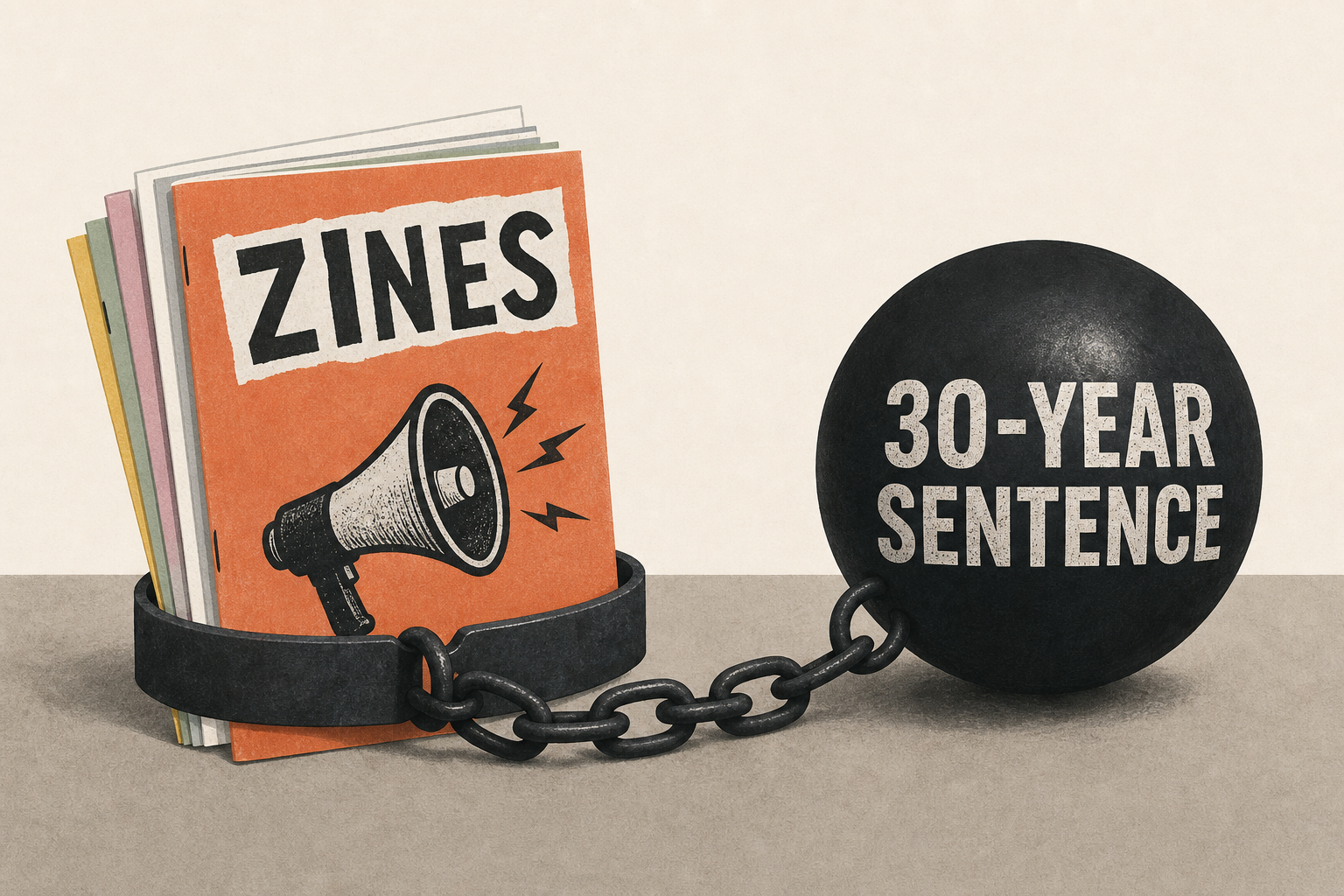Charlie Kirk’s legacy is a 30-year sentence for moving zines