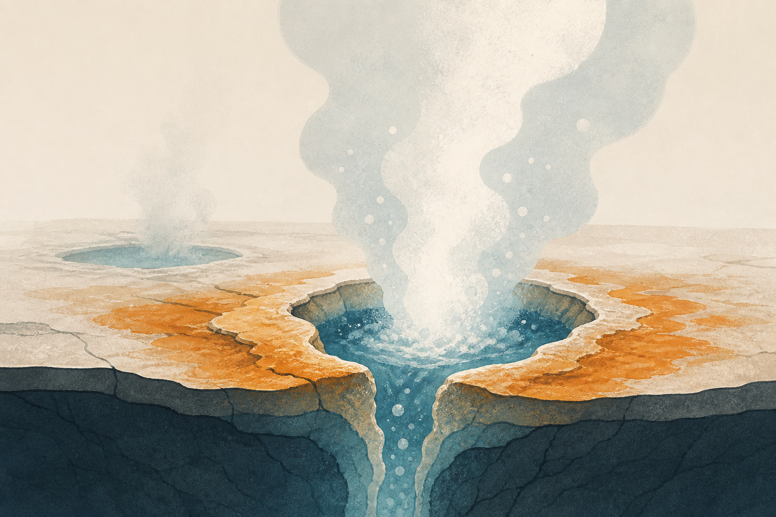 A Hydrothermal Explosion Poked New Steamy Holes in Yellowstone's Biscuit Basin