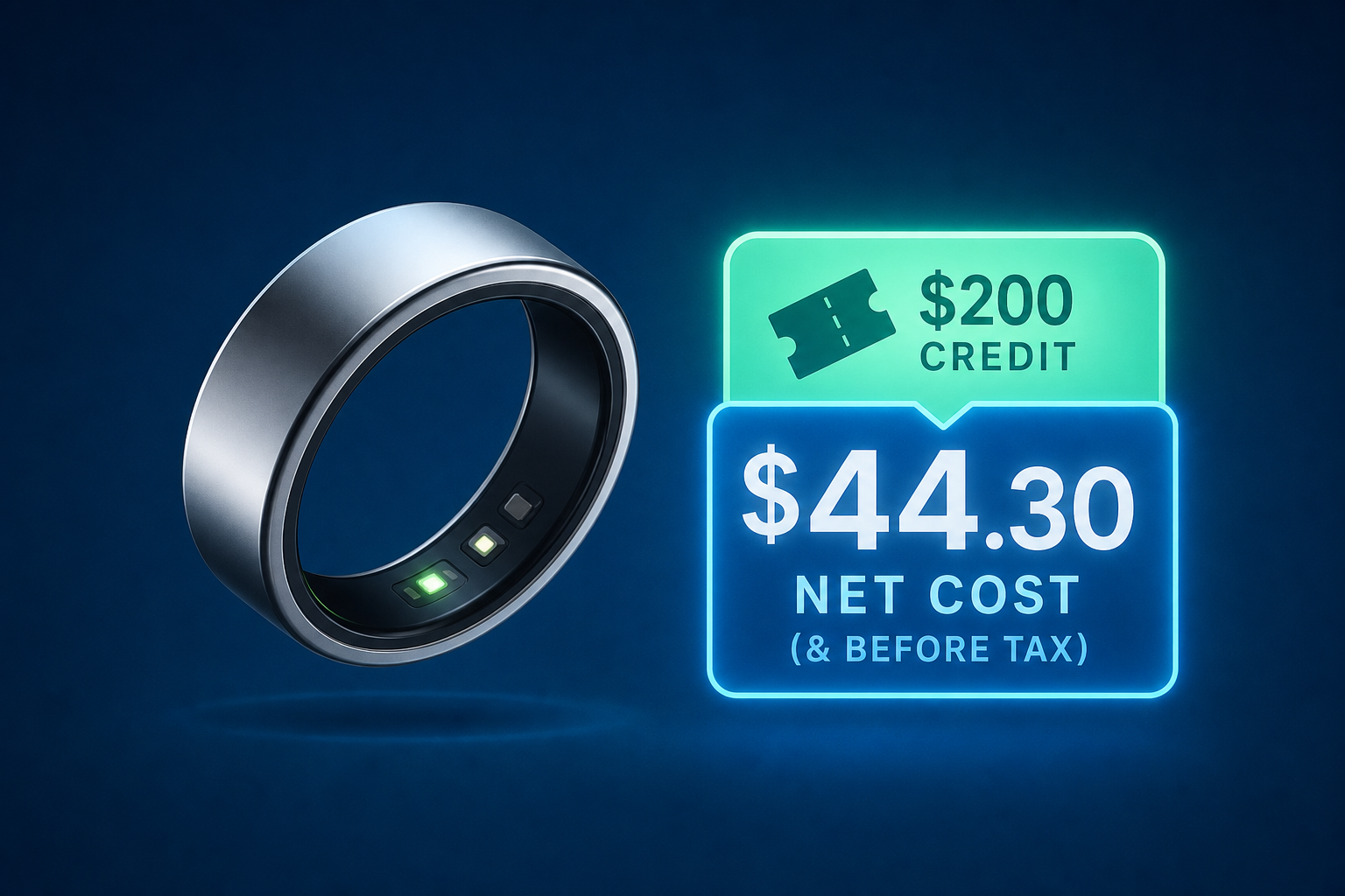 Oura Ring 4 sale: Get for $44.30 net cost after $200 credit (& before tax)