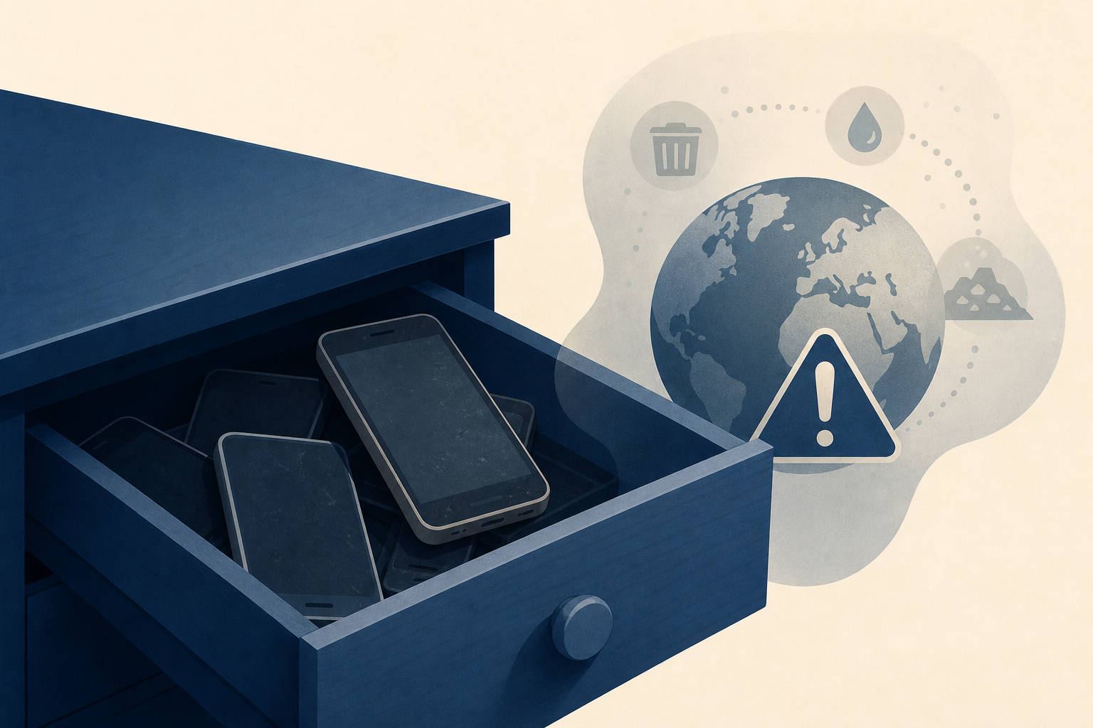 Your Old Phones Are Probably Sitting in a Drawer and Researchers Say That Is a Bigger Problem Than You Think