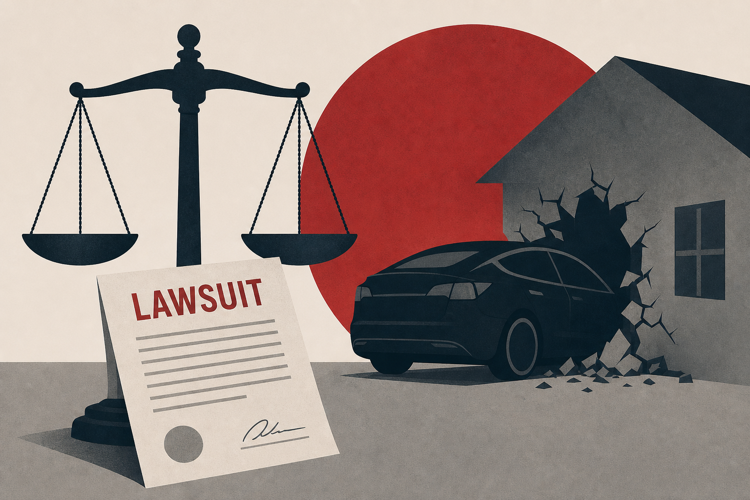 Texas family sues Tesla over fatal crash into home