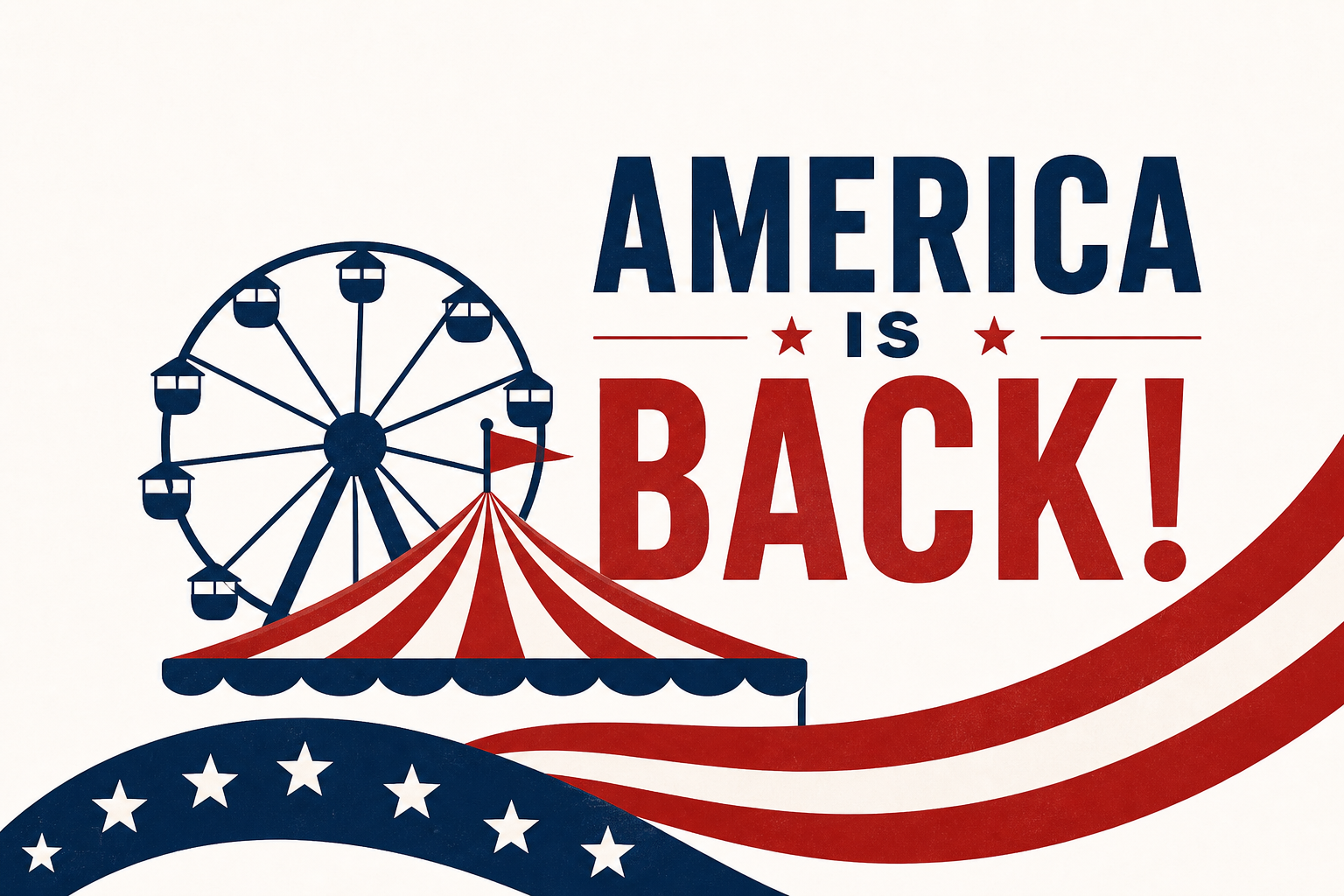 Trump kicks off Great American State Fair celebrating America 250: 'America is back!'