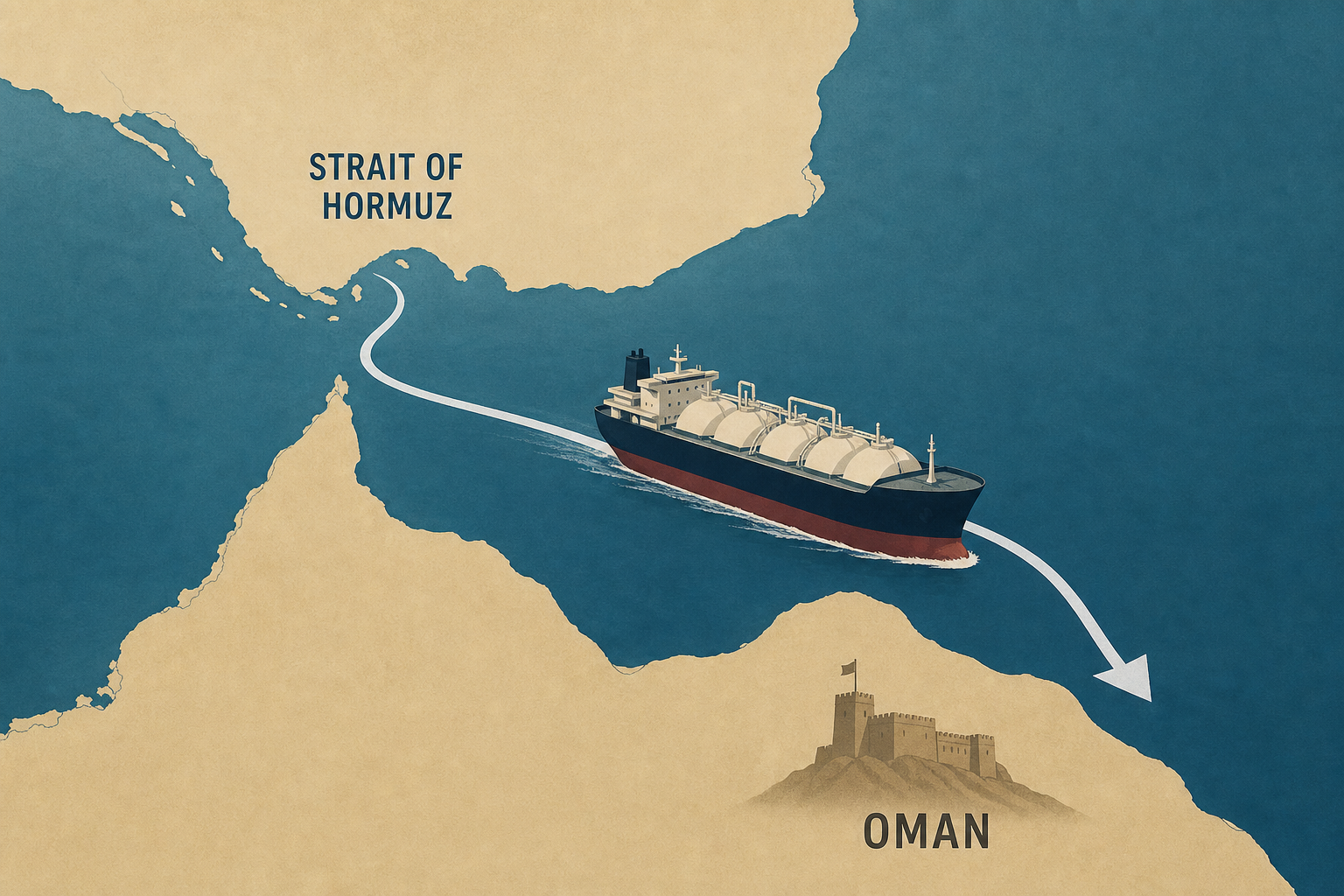 Tankers come out of Strait of Hormuz on Oman route despite Iran threat