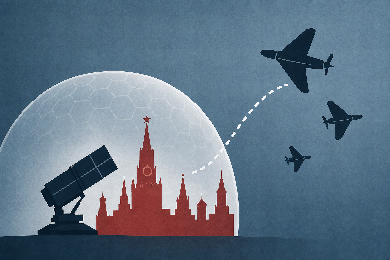 Russia shifts air defenses to Moscow as Ukraine drones strike deep, Zelenskyy says