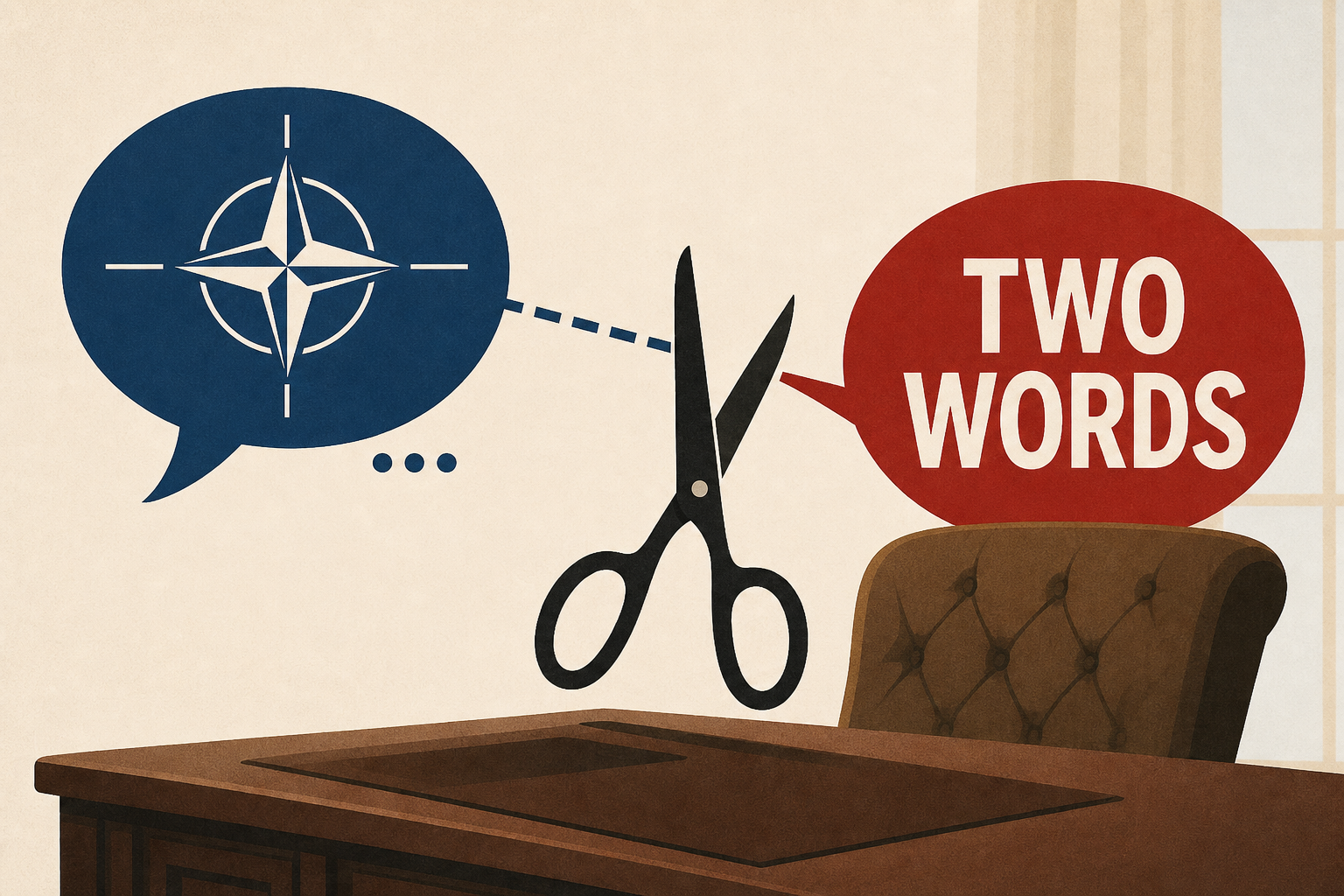 Trump cuts off NATO's Mark Rutte in Oval Office with stinging two-word comeback