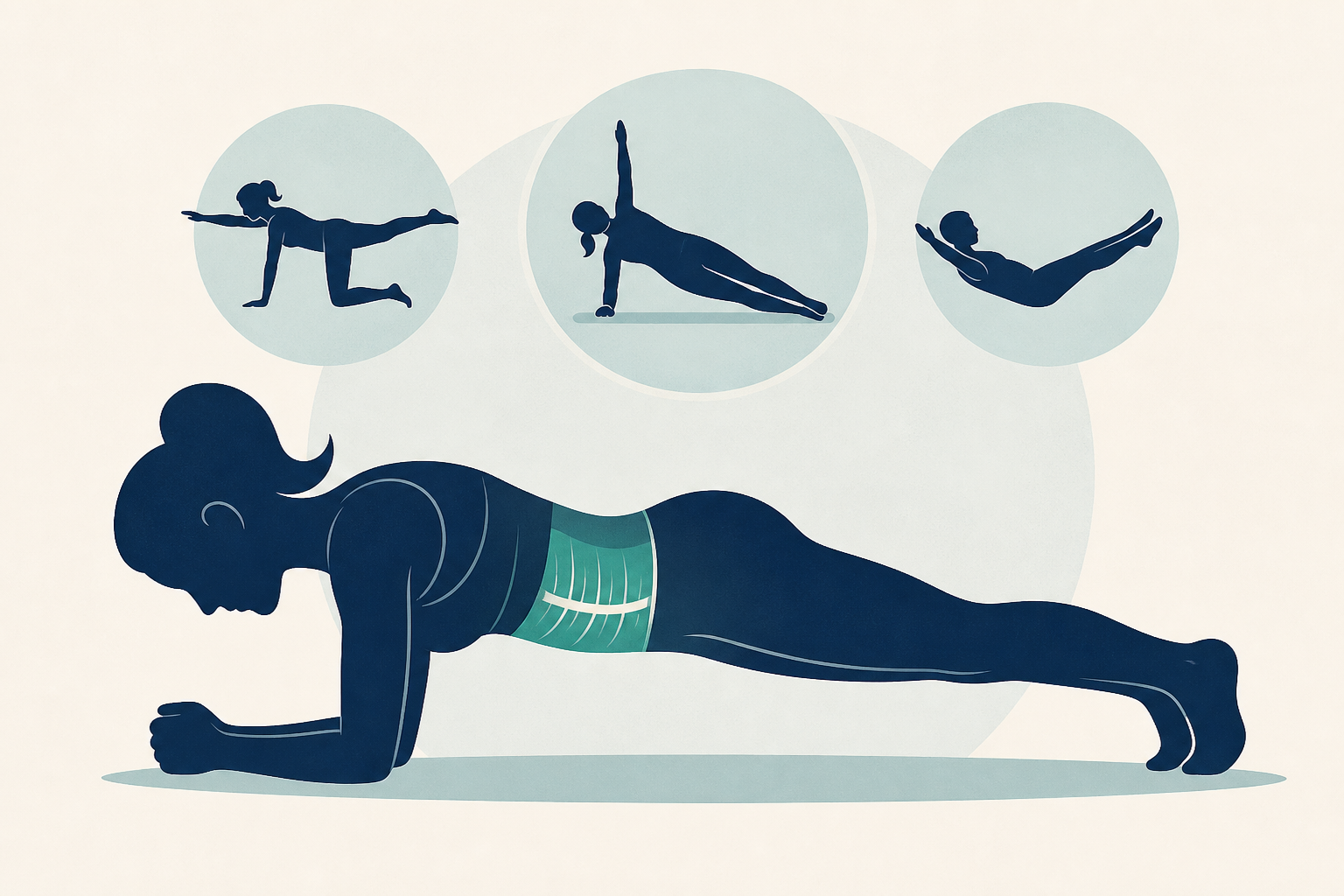 Forget crunches-these three exercises will strengthen your deep core without weights