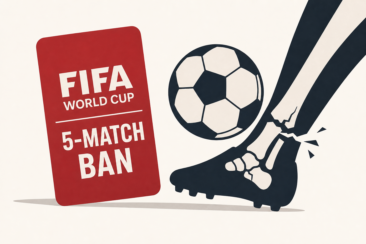 Qatar's Assim Madibo gets five-match FIFA World Cup ban for leg break