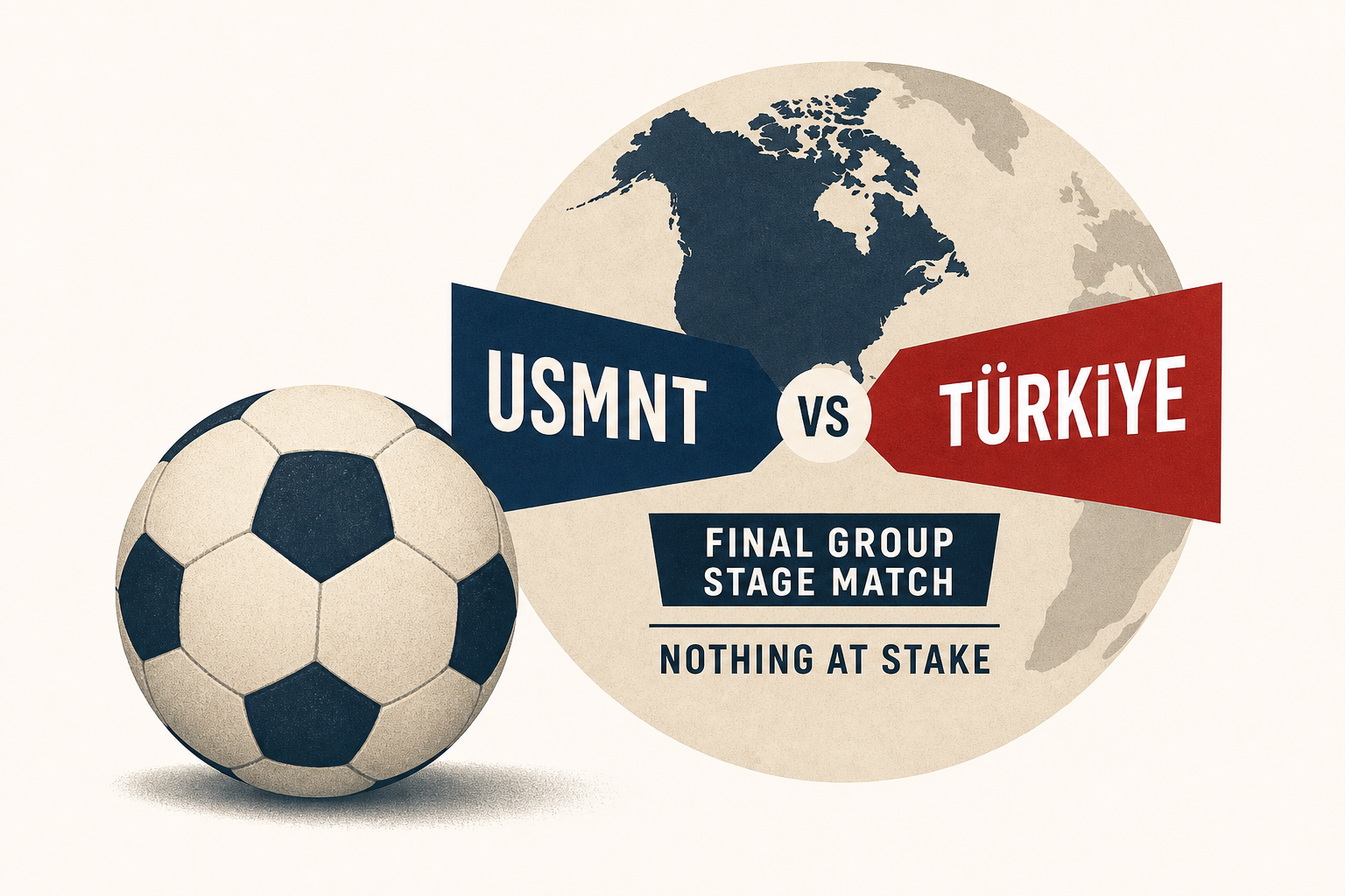 2026 World Cup: What to expect as USMNT faces Türkiye with nothing at stake in final group stage match