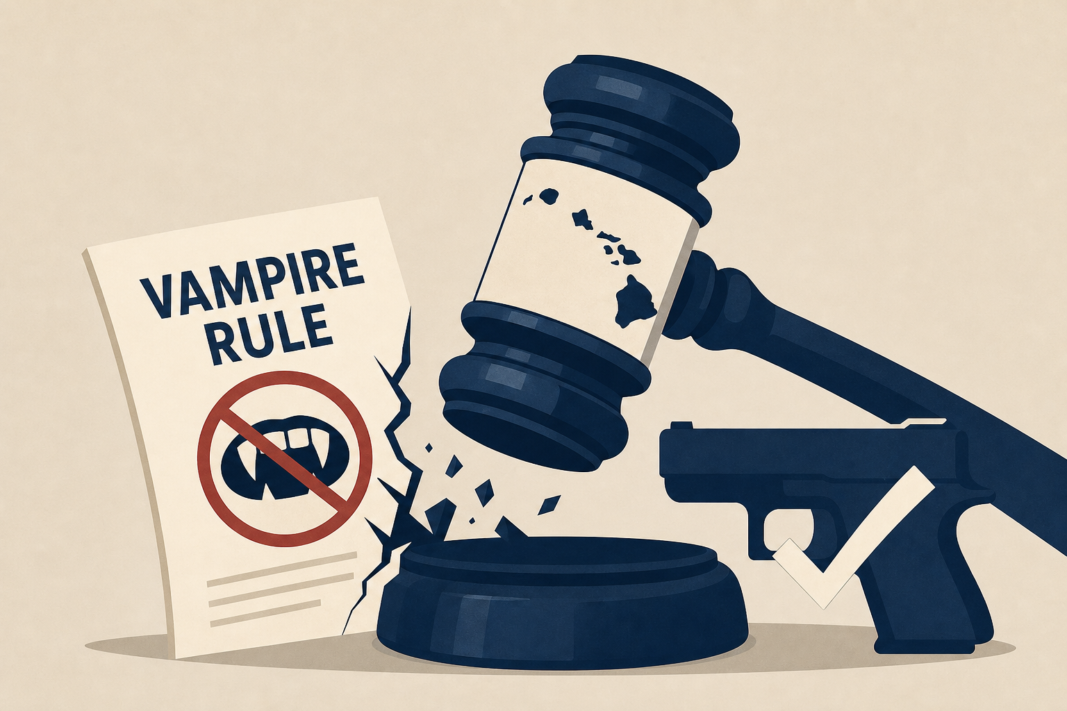 Supreme Court strikes down Hawaii’s ‘vampire rule’ for gun owners