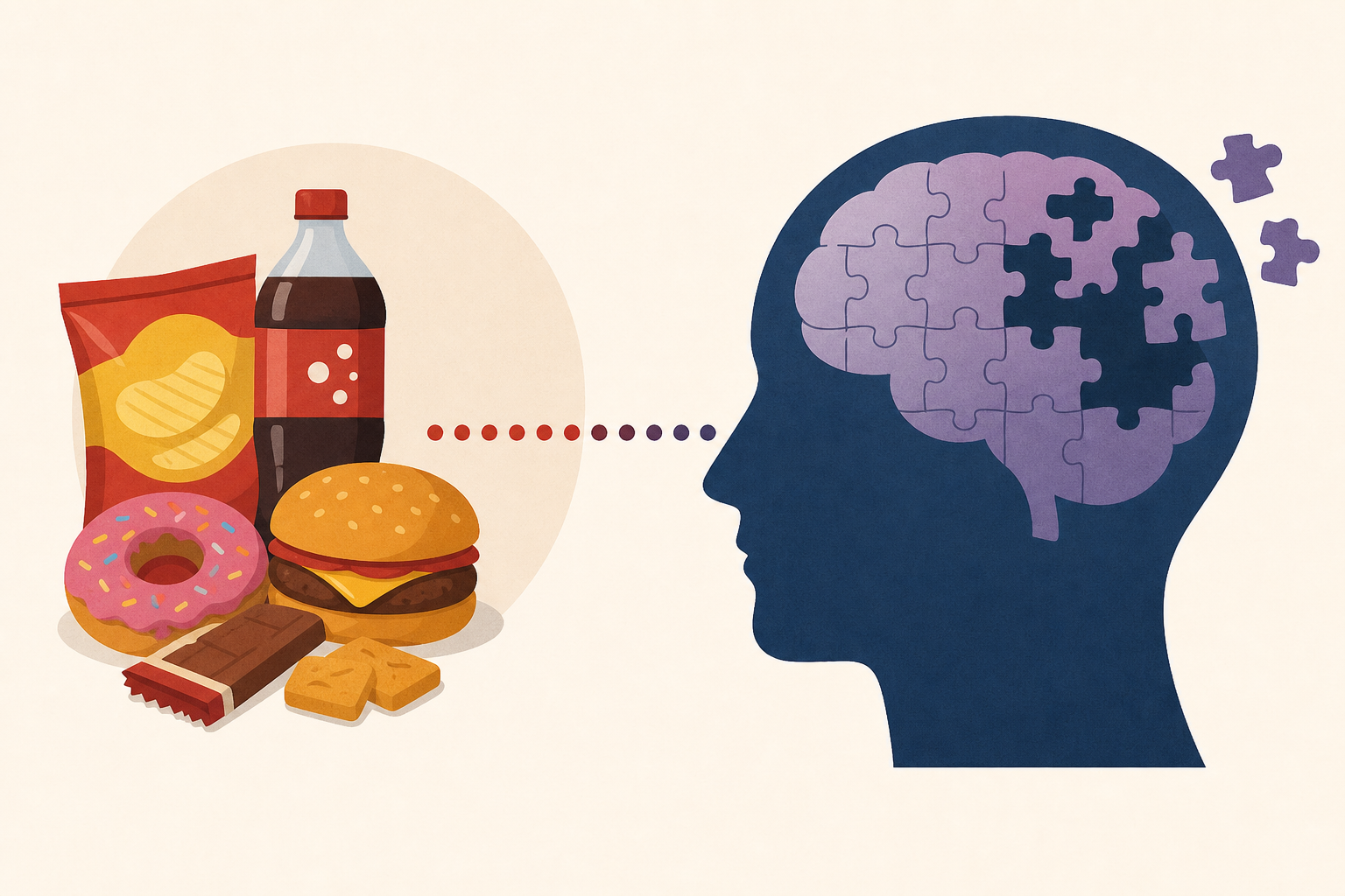 Study Highlights Dementia Risk Linked To Ultra-Processed Foods