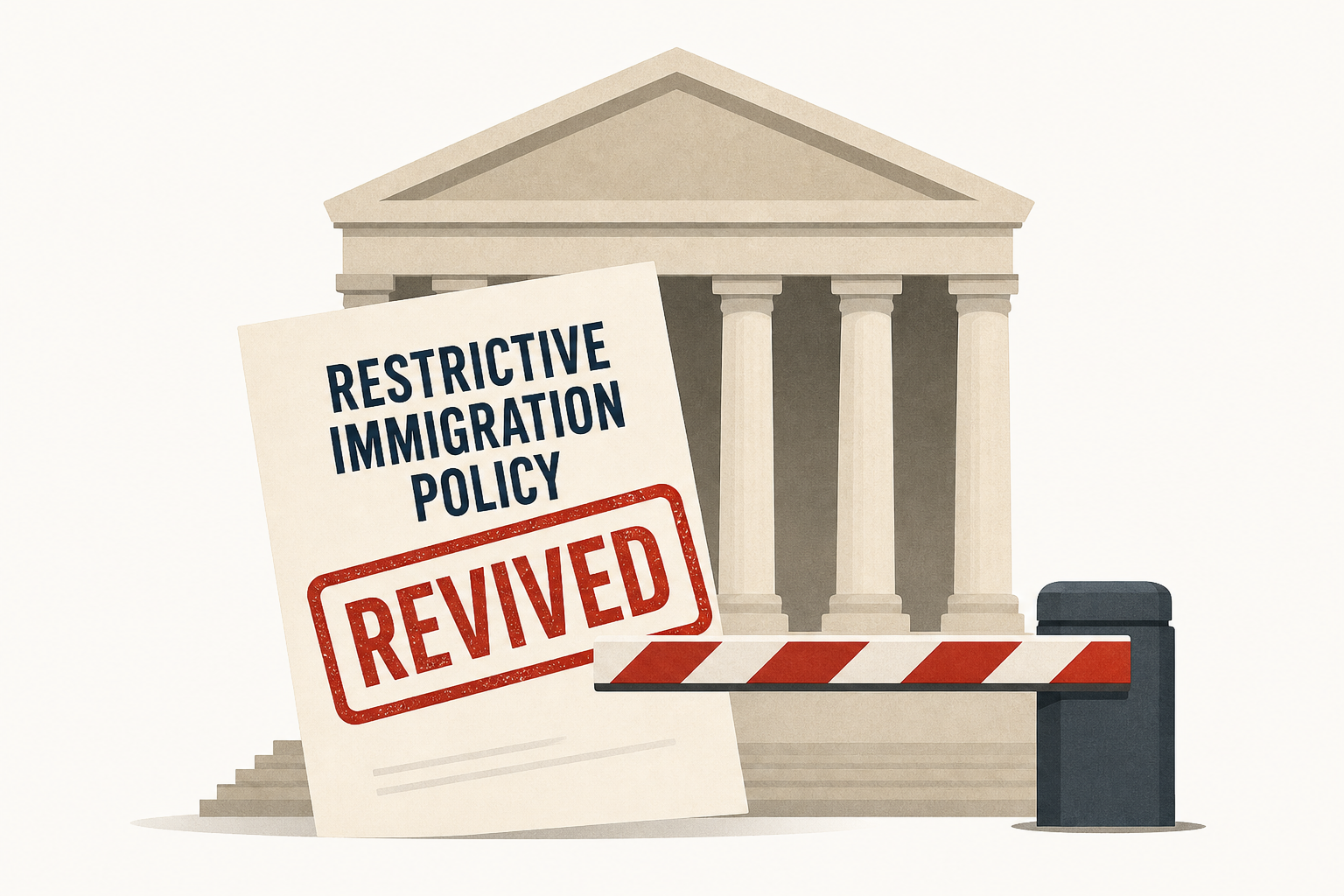 Supreme Court says Trump can revive restrictive immigration policy