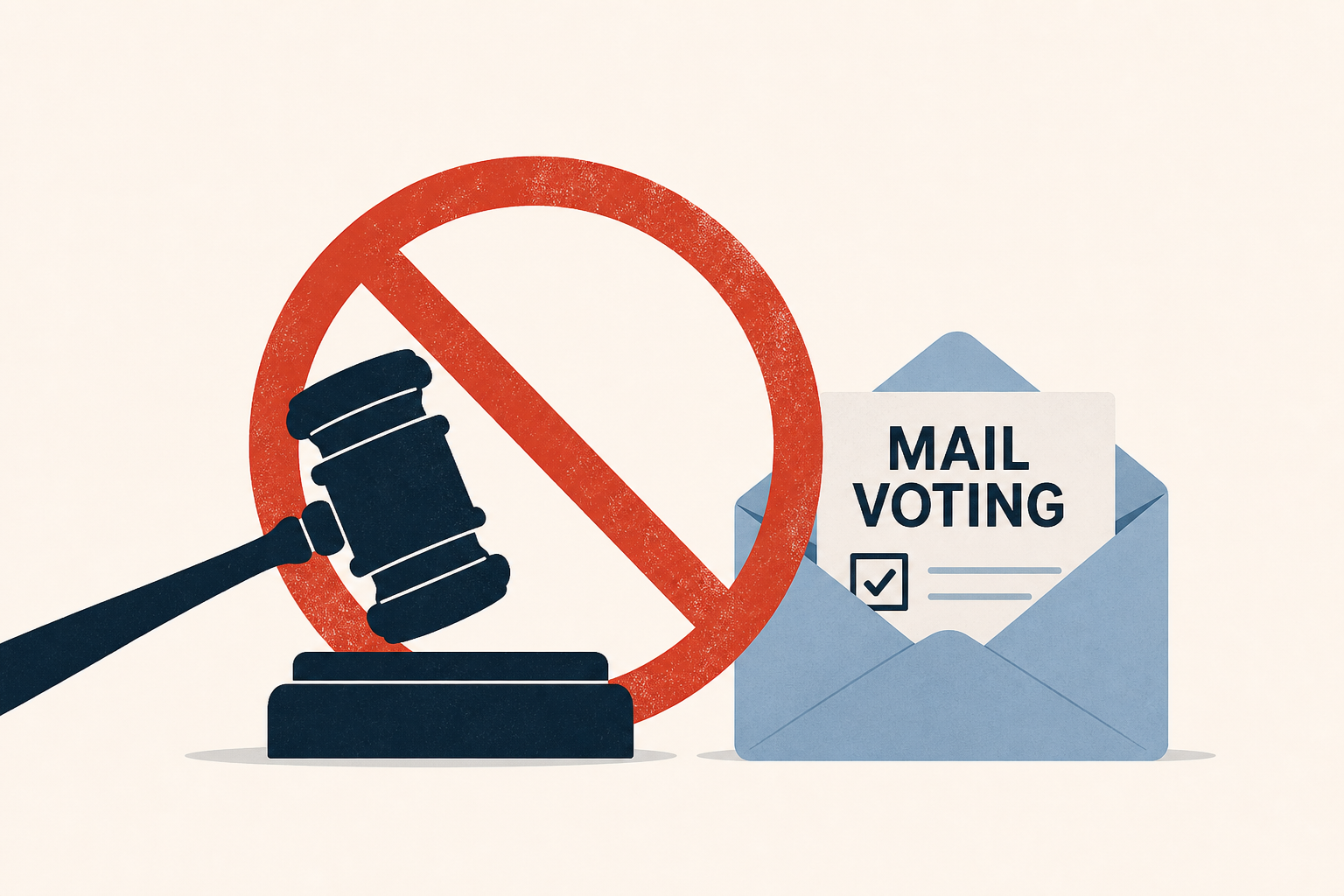 Judge blocks Trump’s executive order on mail voting